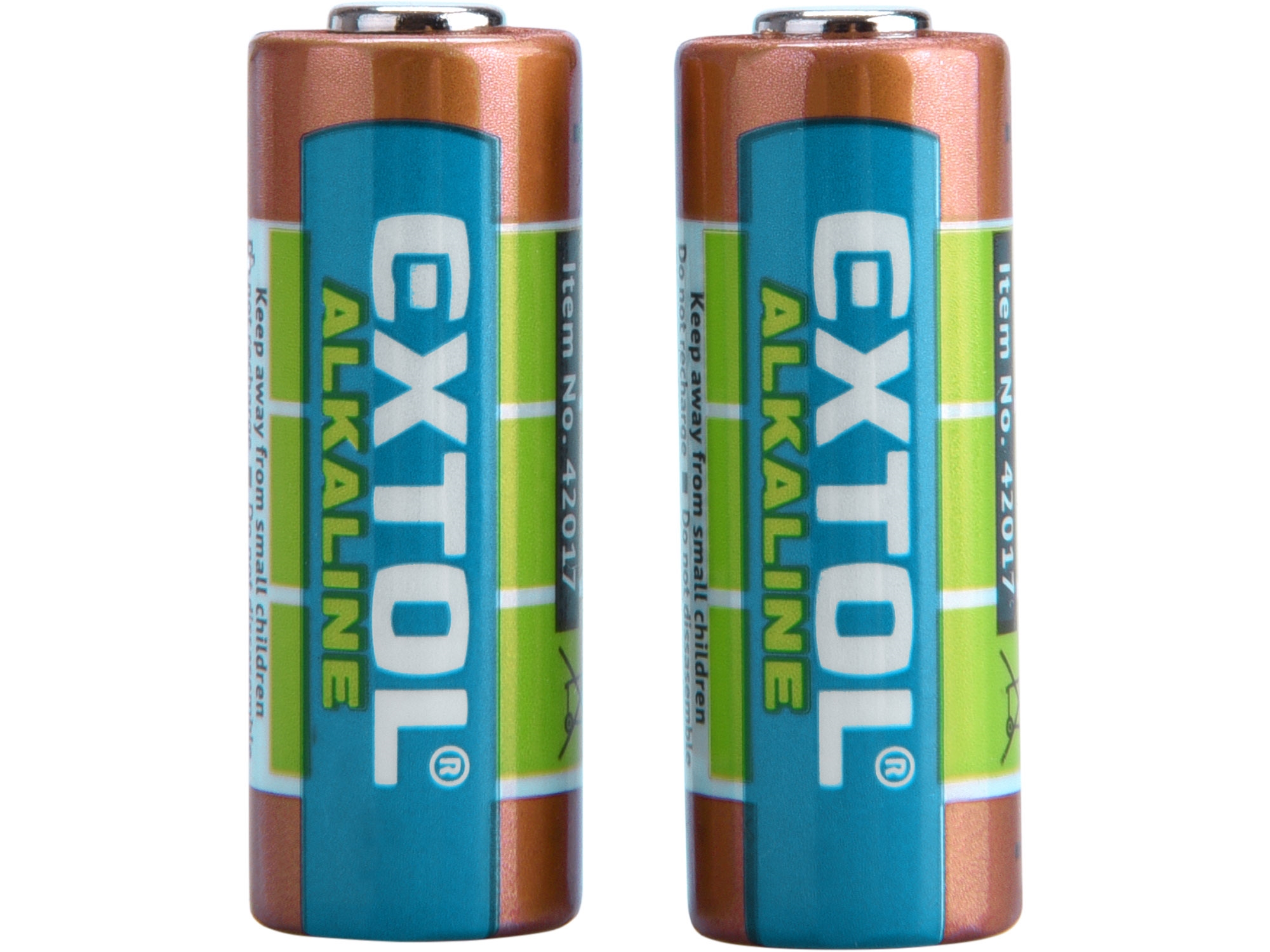 baterie alkalické, 2ks, 12V (23A)
