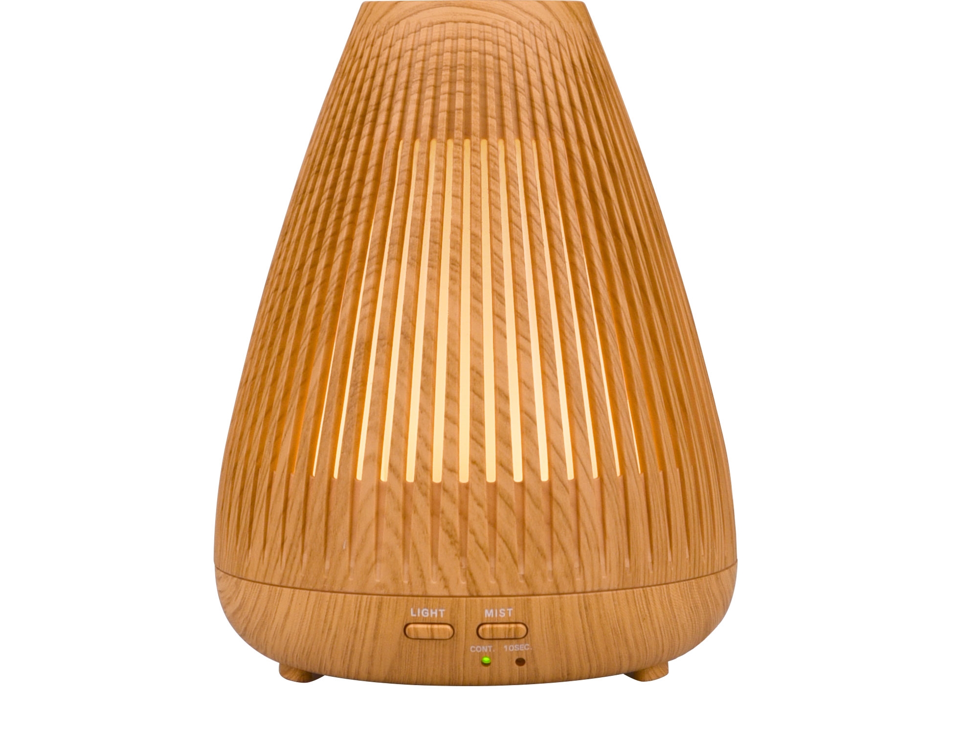 aroma difuzér BEAM - PAPRSEK, osvěžovač a zvlhčovač vzduchu, imitace světlého dřeva