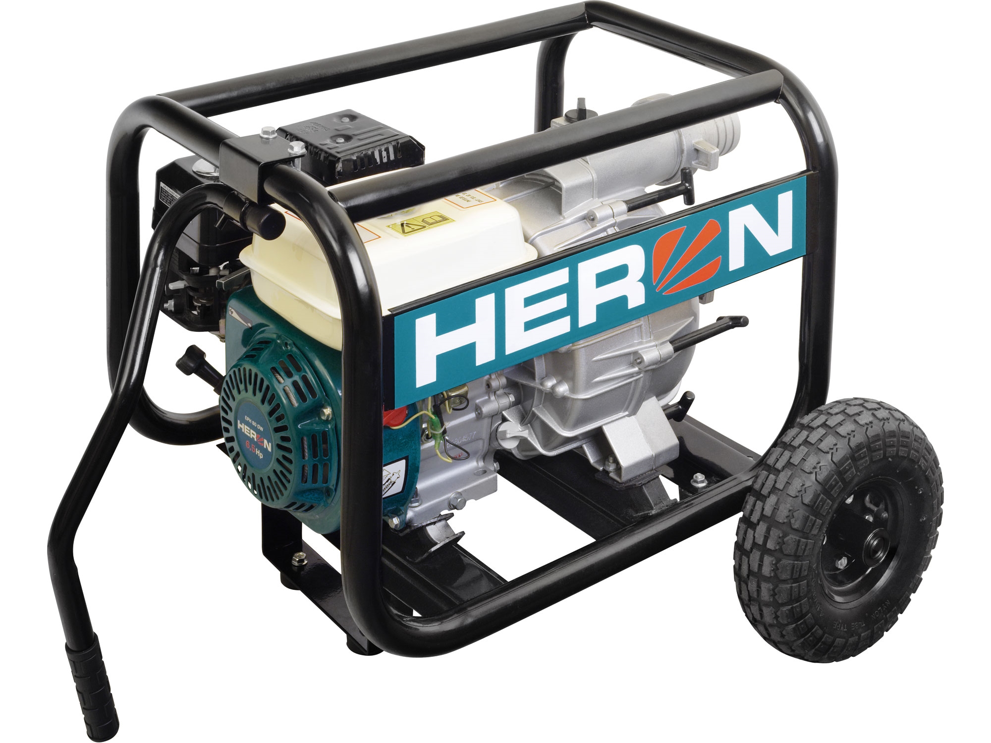 HERON čerpadlo motorové kalové 6,5HP, 1300l/min