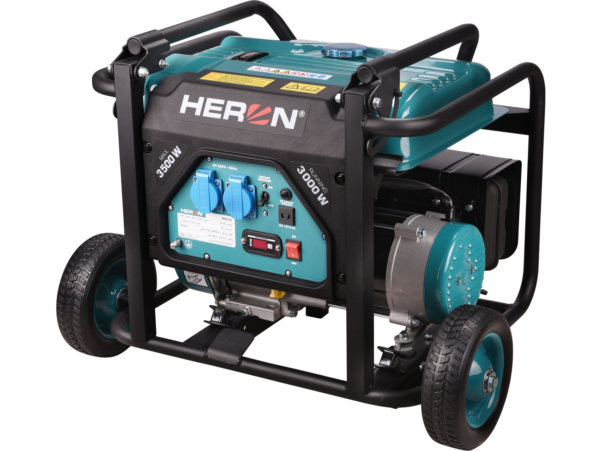 HERON elektrocentrála benzínová 7,4HP/3,5kW