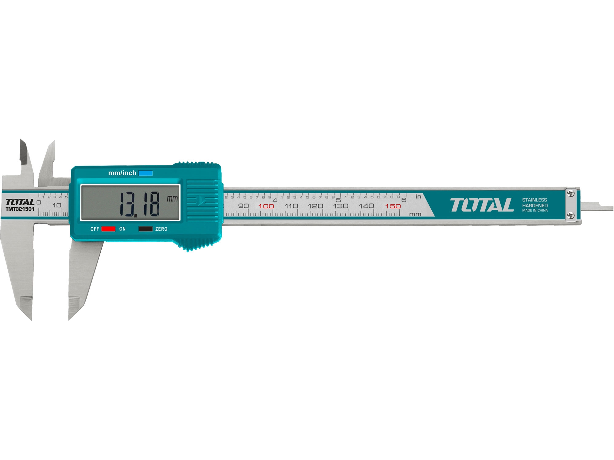 TOTAL TMT321501 Měřítko posuvné digitální, 0-150mm