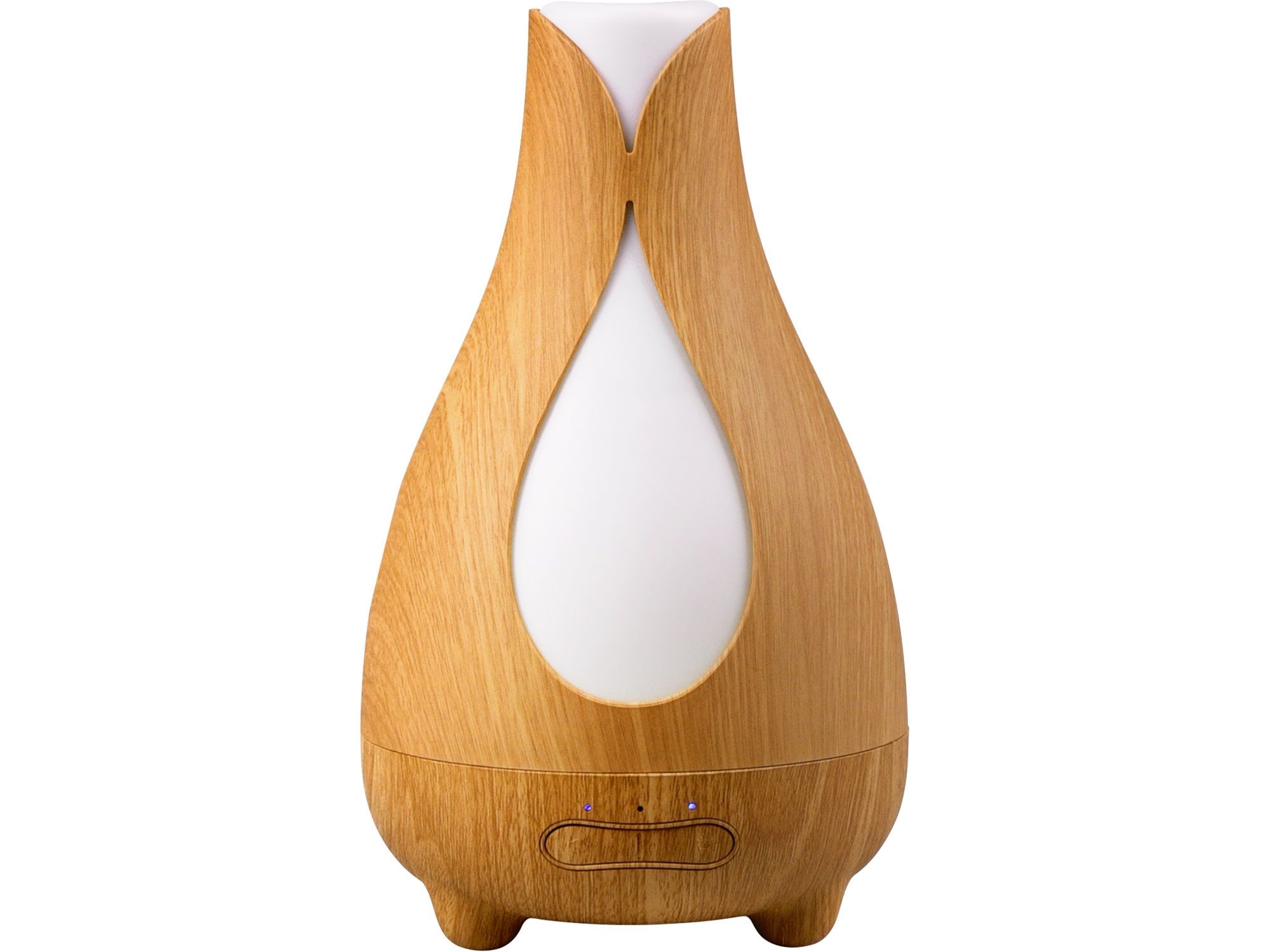 aroma difuzér TULIP, osvěžovač a zvlhčovač vzduchu, imitace světlého dřeva