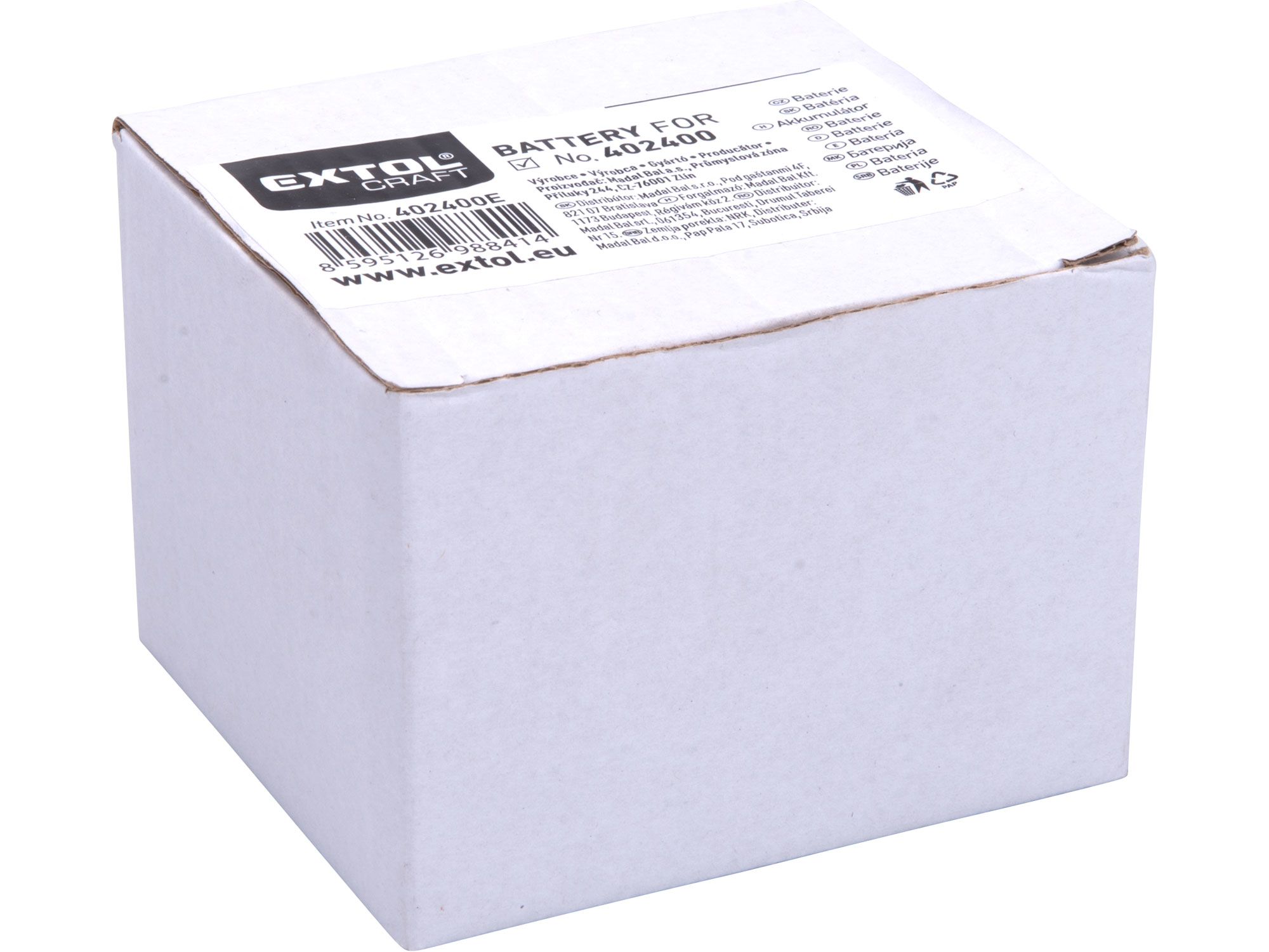 baterie akumulátorová, 12V Li-ion, 1300mAh