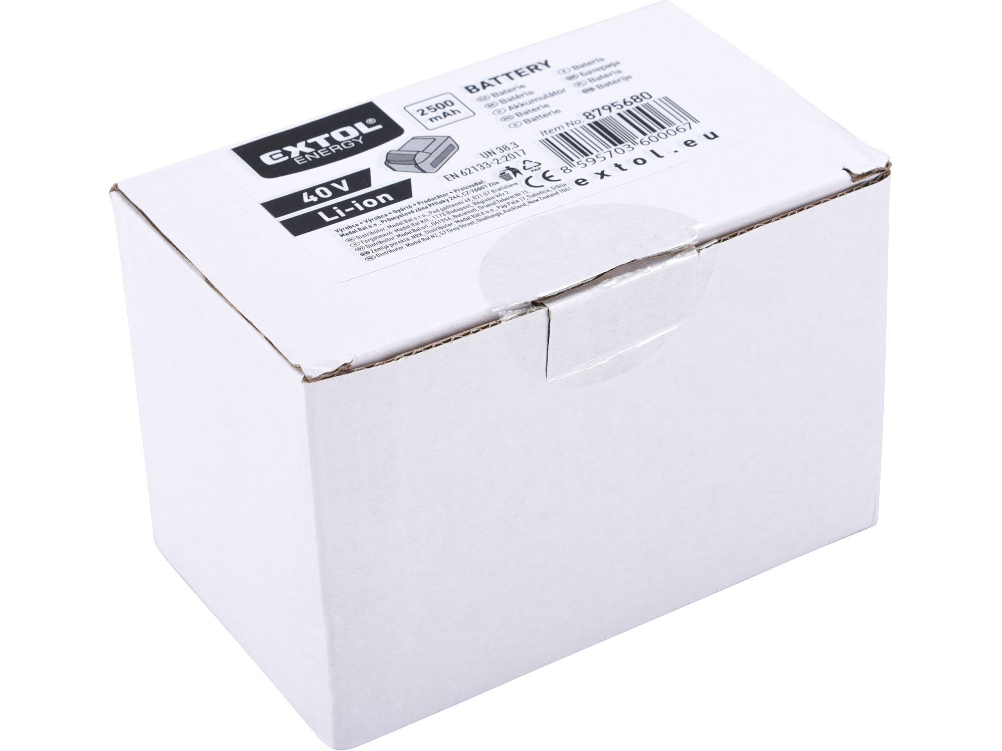 baterie akumulátorová 40V, 2500mAh