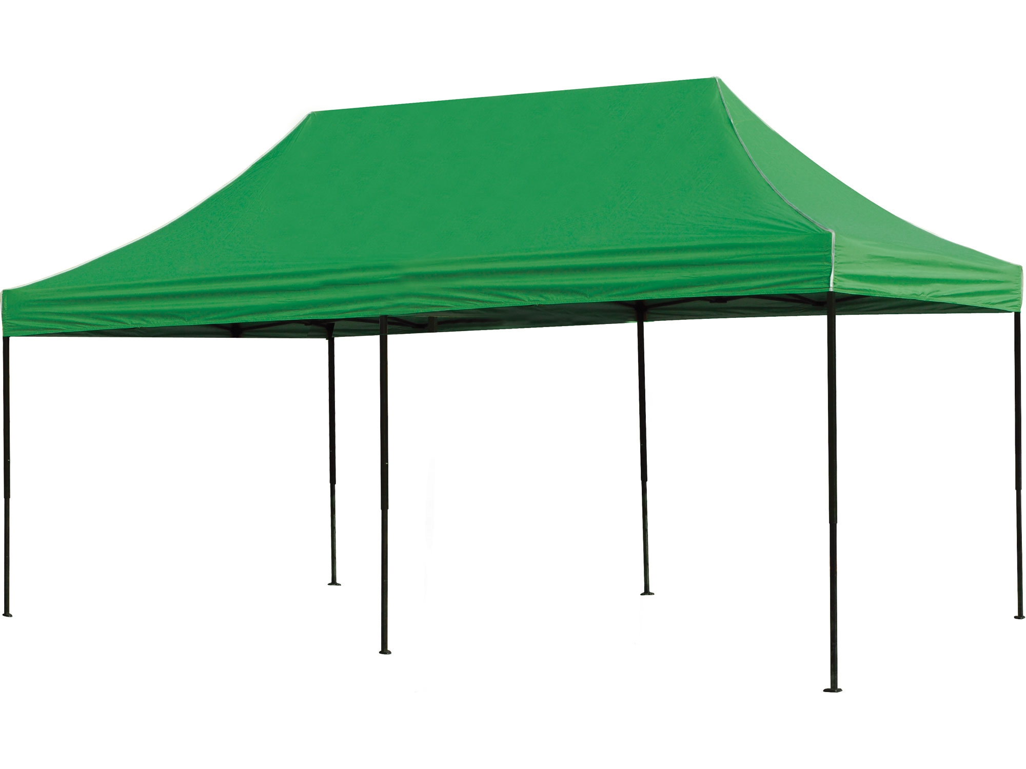 BEZ STŘECHY stan zahradní, nůžkový, zelený, 6x3m(5,85x2,95m), PES - EXTOL PREMIUM