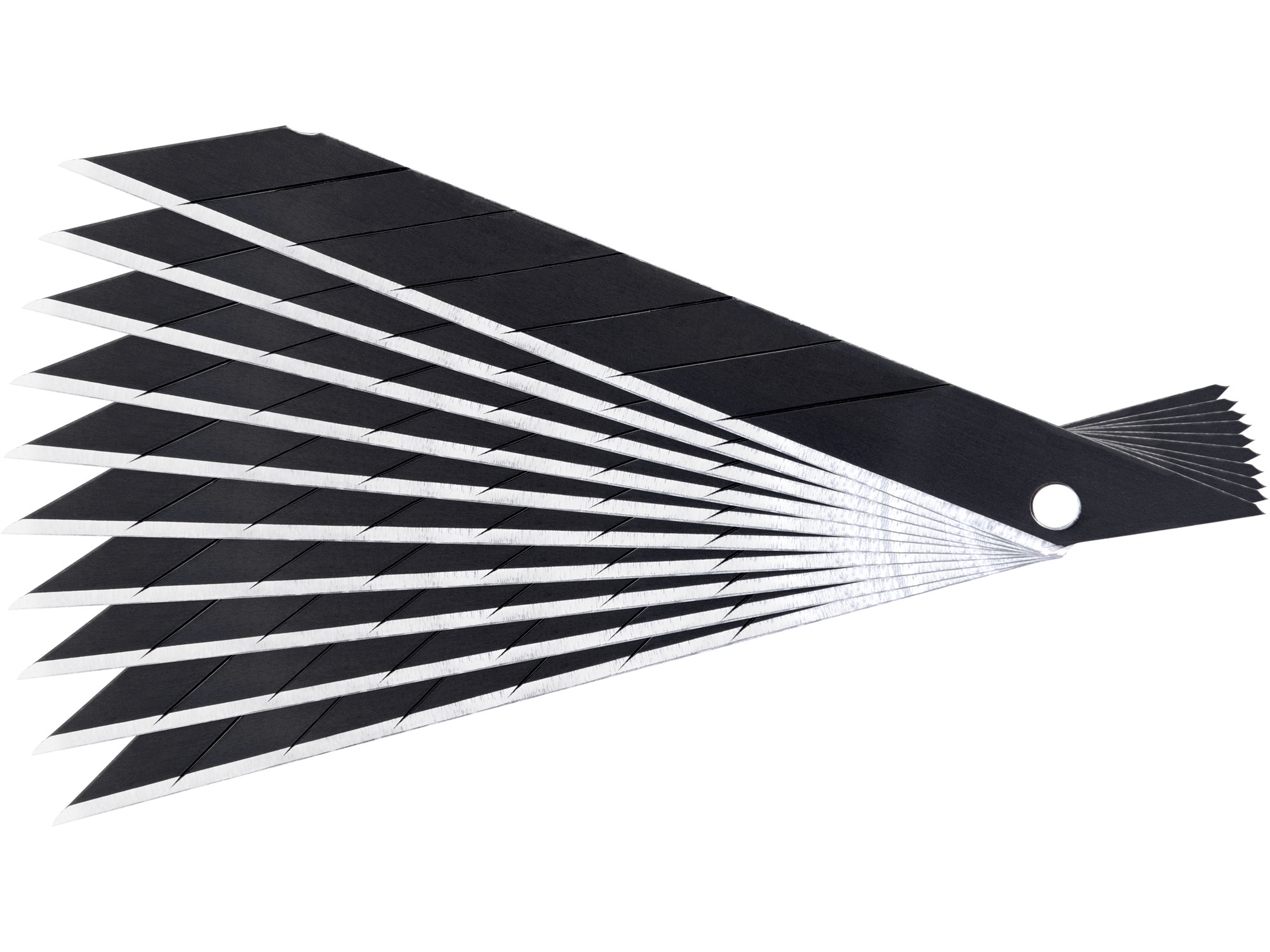 břity ulamovací do nože 10ks, 9mm(tl.0,4mm/7s), SK2 - FORTUM