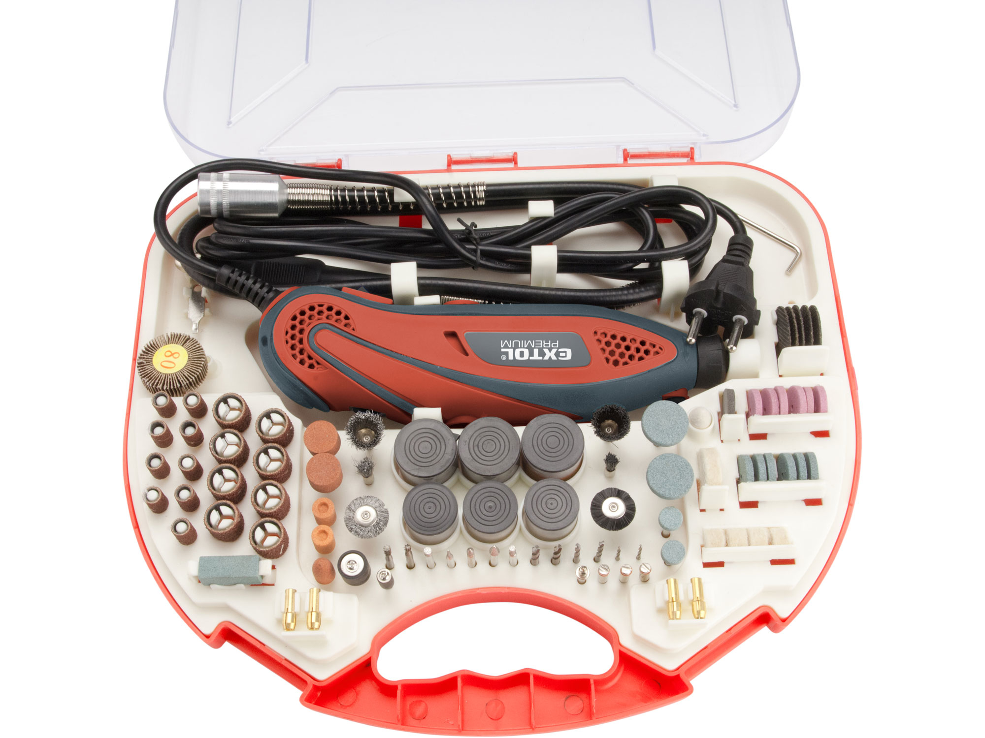 Bruska 130W přímá EXTOL PREMIUM 8892201