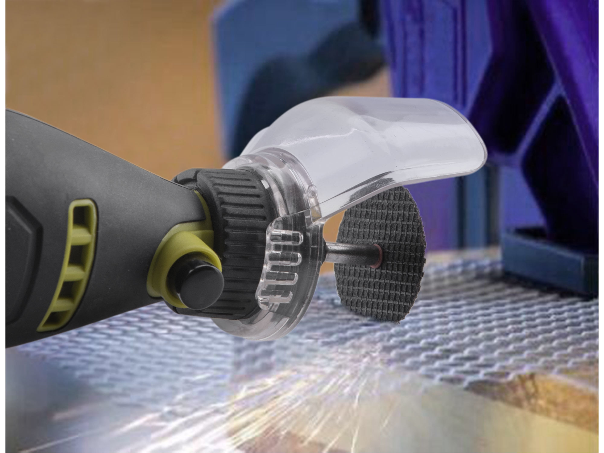 bruska přímá s ohebným nástavcem, 210ks, 135W