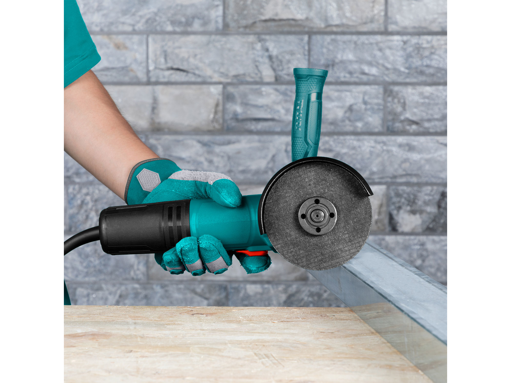 Bruska úhlová, 115mm, 750W, industrial