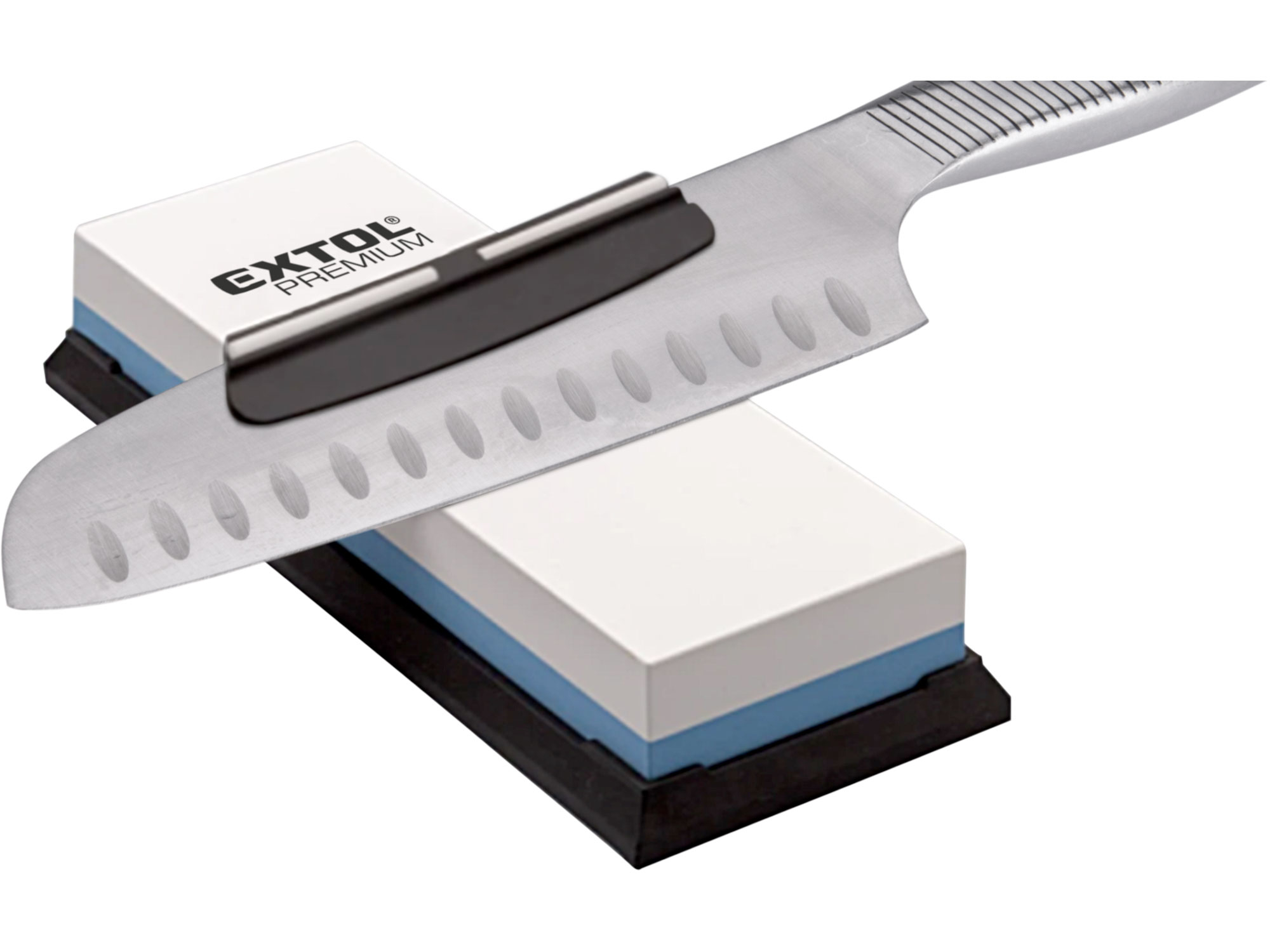 brusný kámen na nože oboustranný/kombinovaný, P400/P1000, 180x60x28mm