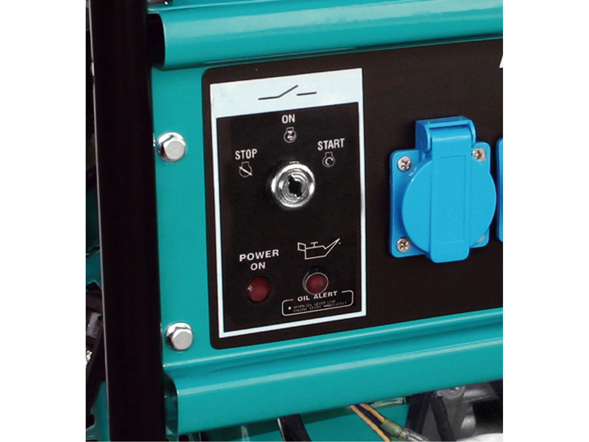 elektrocentrála benzínová 13HP/6,0kW (400V) 2,2kW (230V), elektrický start