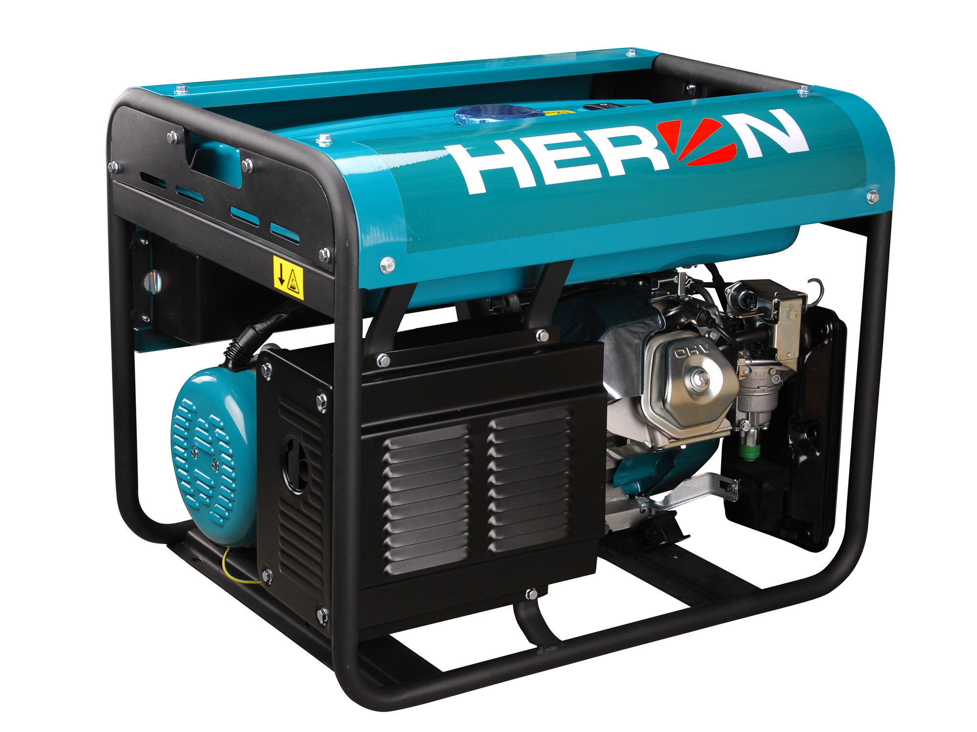 elektrocentrála benzínová 15HP/6,8kW (400V) 5,5kW (230V)