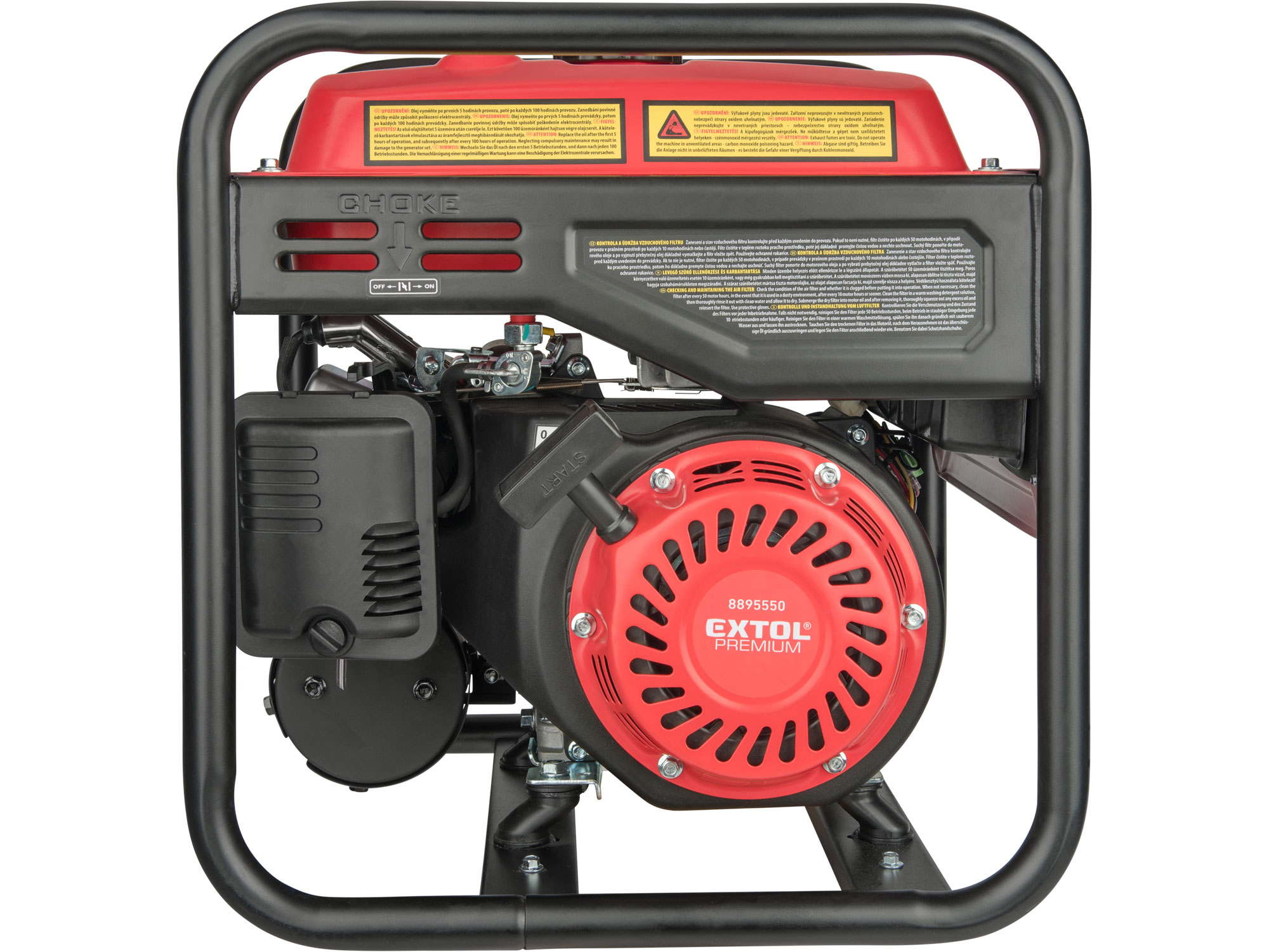 elektrocentrála digitální invertorová, 3,5kW + zdarma úhlová bruska