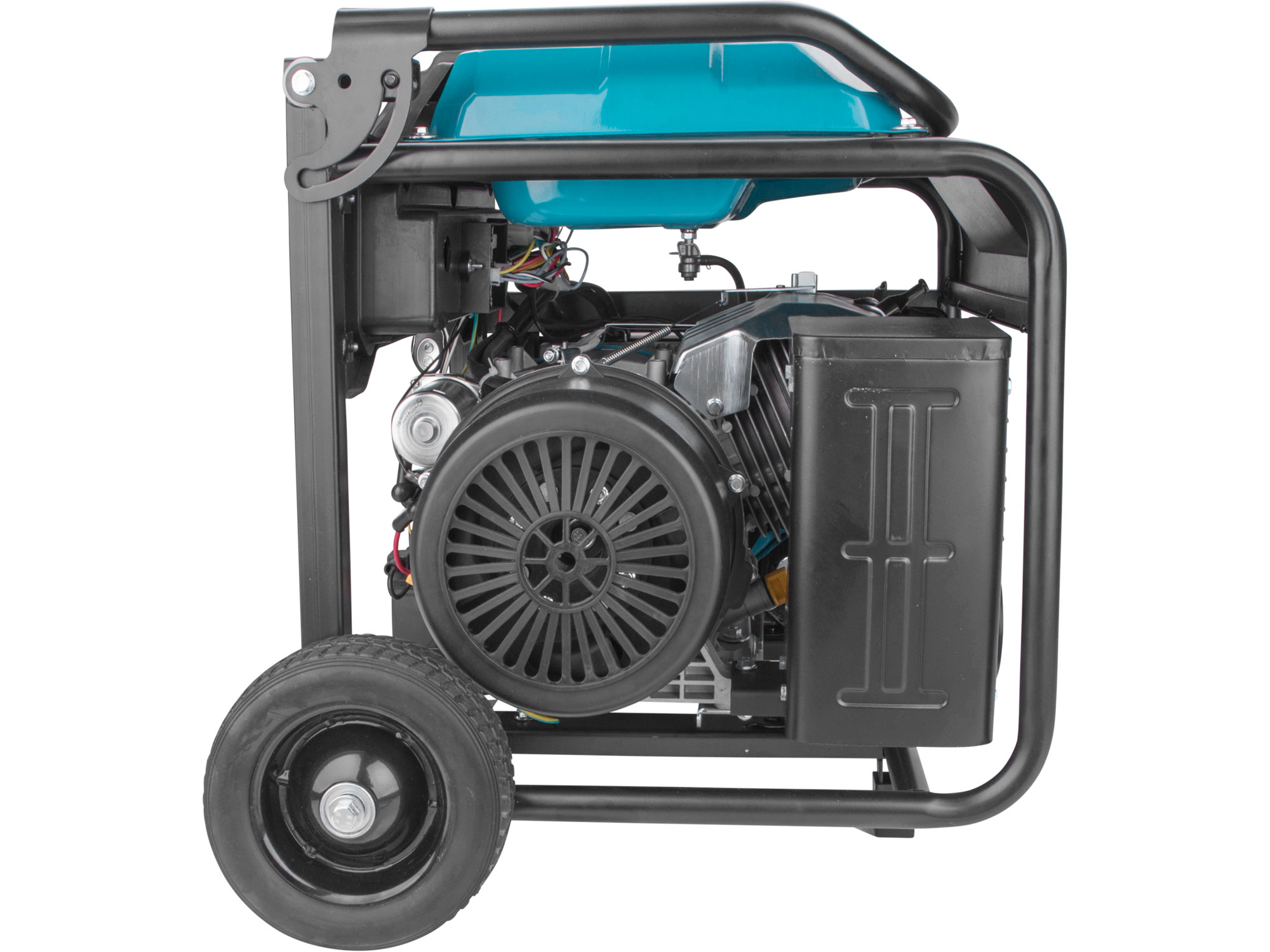 elektrocentrála digitální invertorová, 9kW, el. start, dálkové ovládaní, podvozek