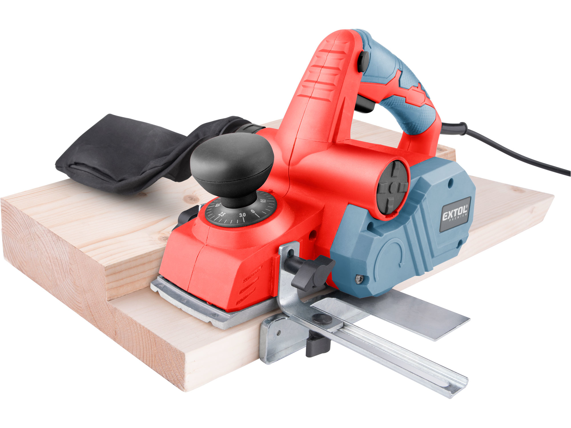 hoblík elektrický, 900W, polodrážka 24mm