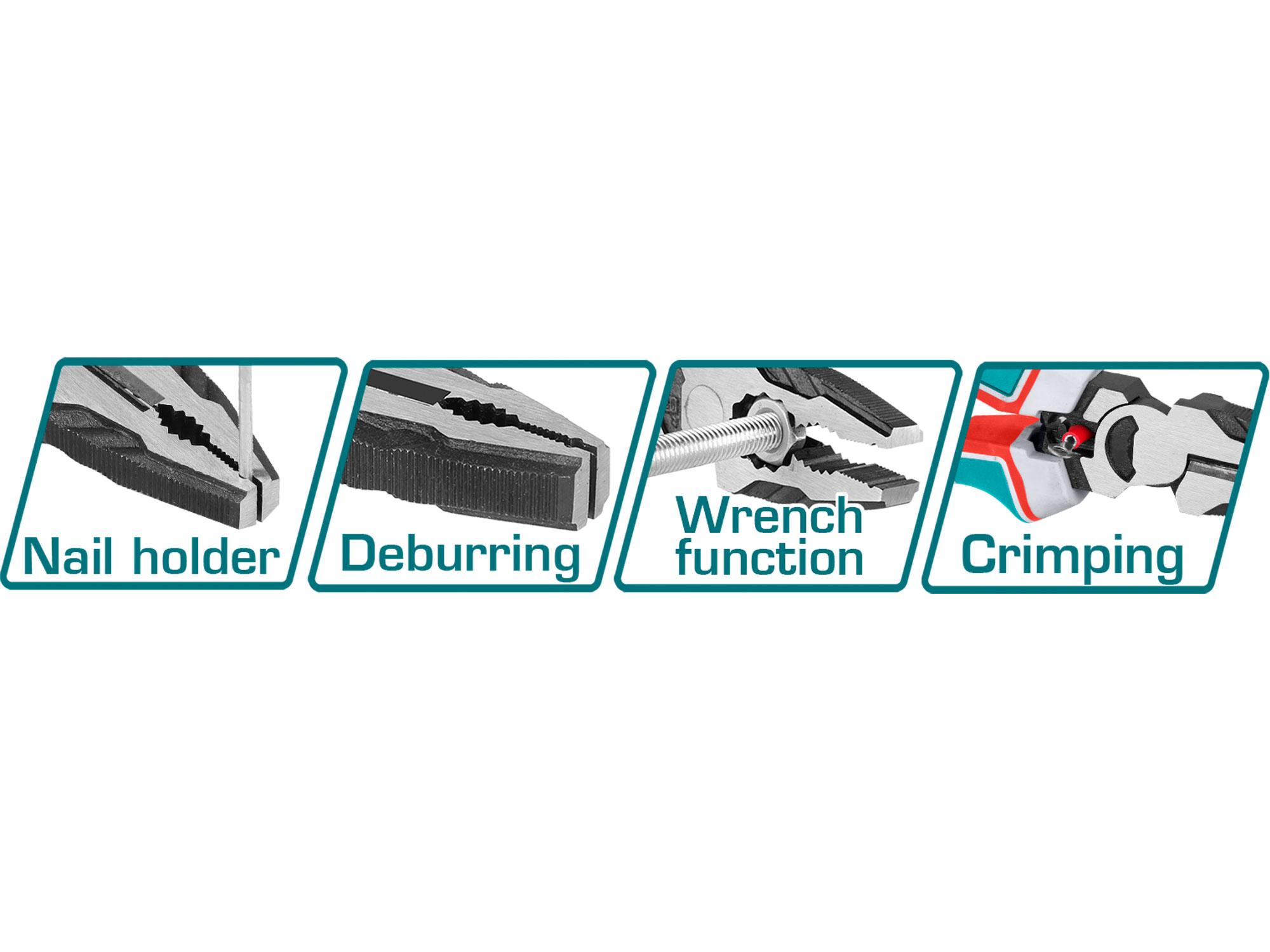 Kleště kombinované, industrial, 160mm, CrV