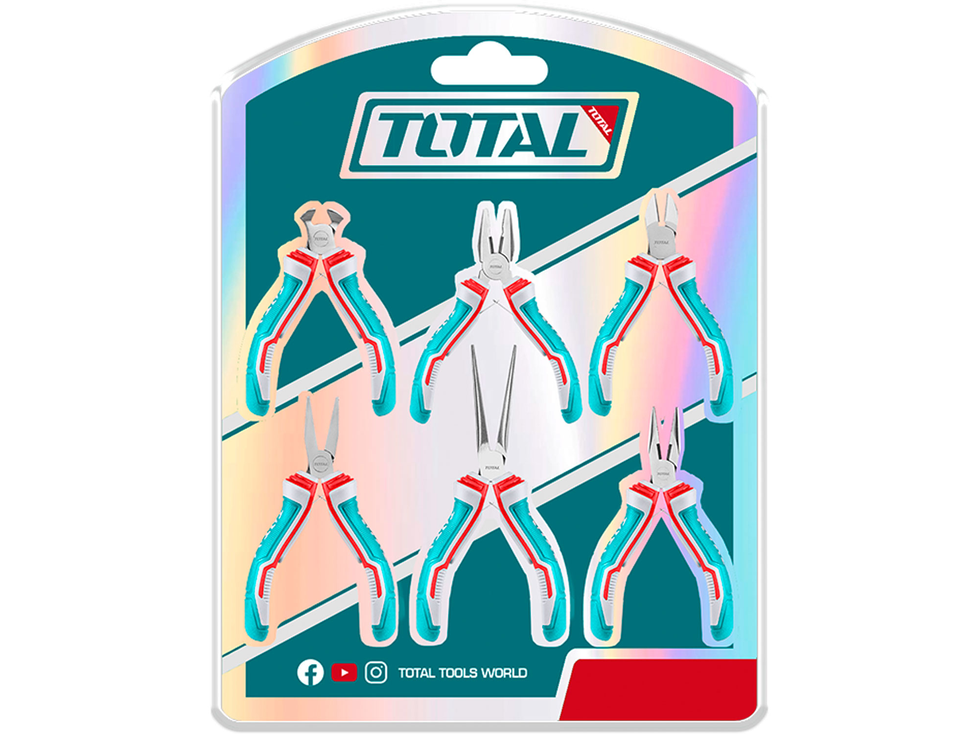 Kleště mini, sada 6ks