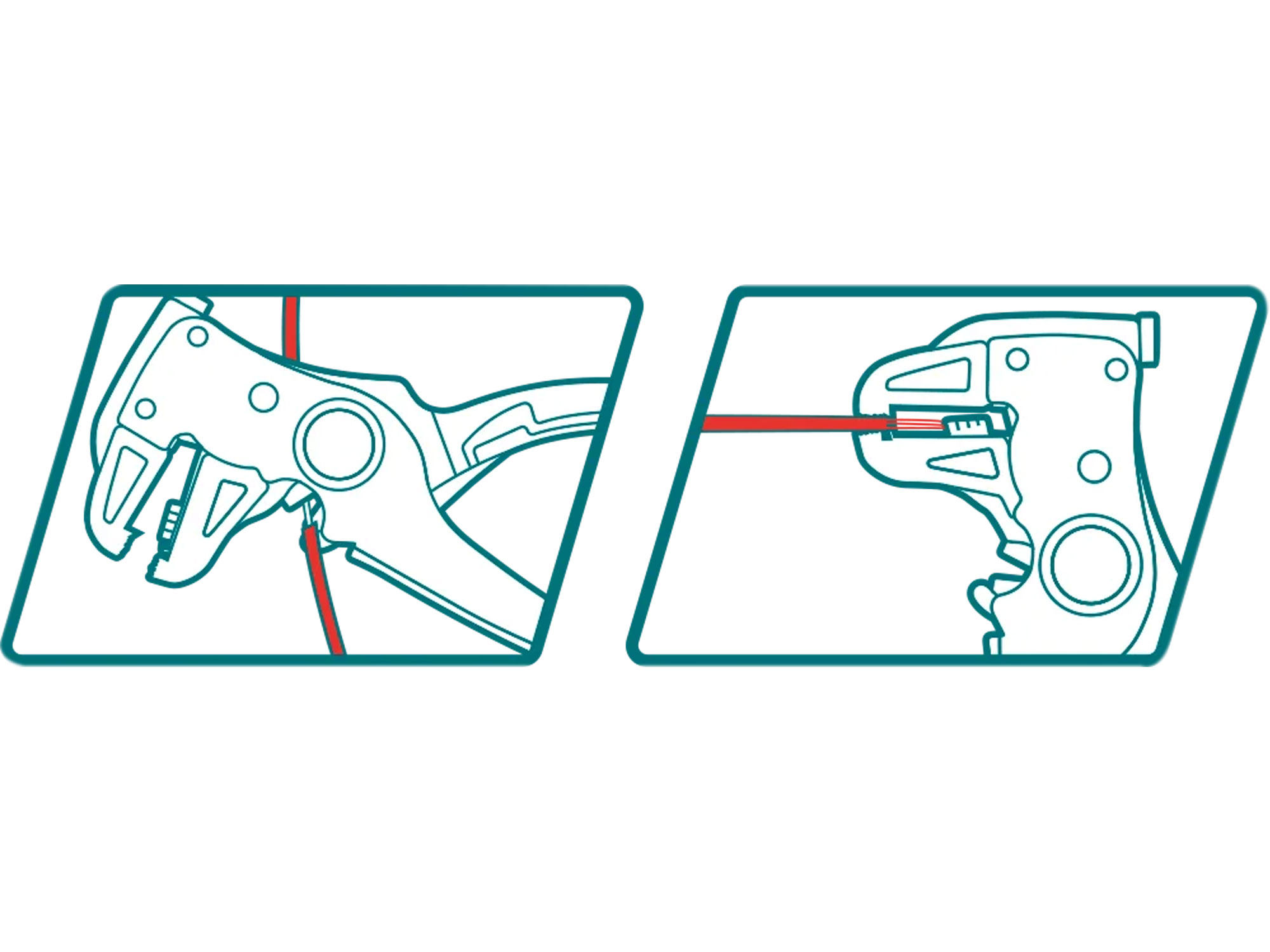 Kleště odizolovací a štípací, industrial, 175mm