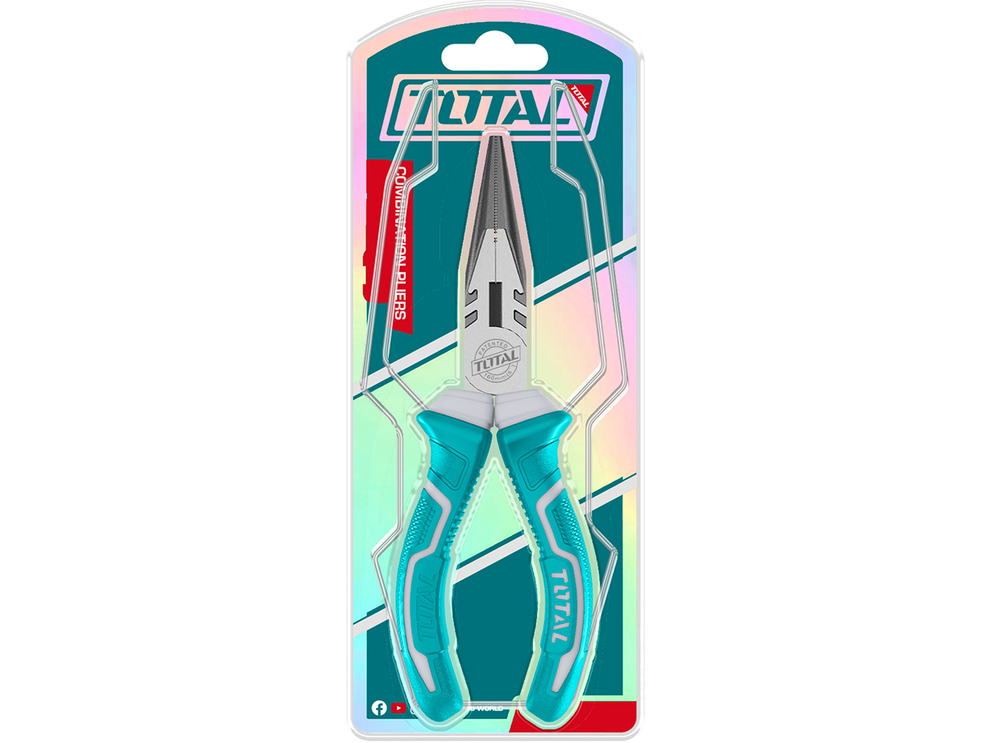 Kleště půlkulaté přímé, 160mm