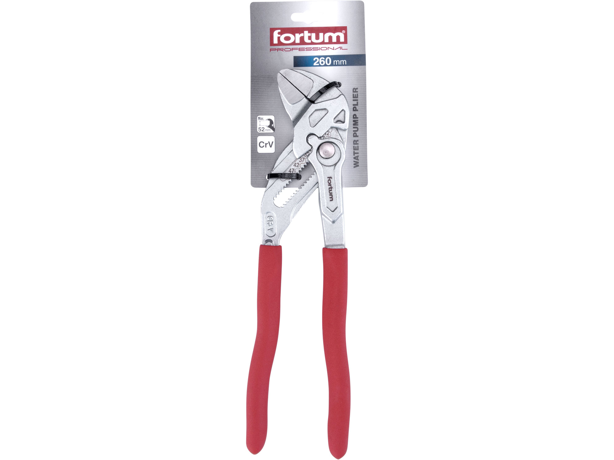 klíč klešťový stavitelný, 260mm, CrV