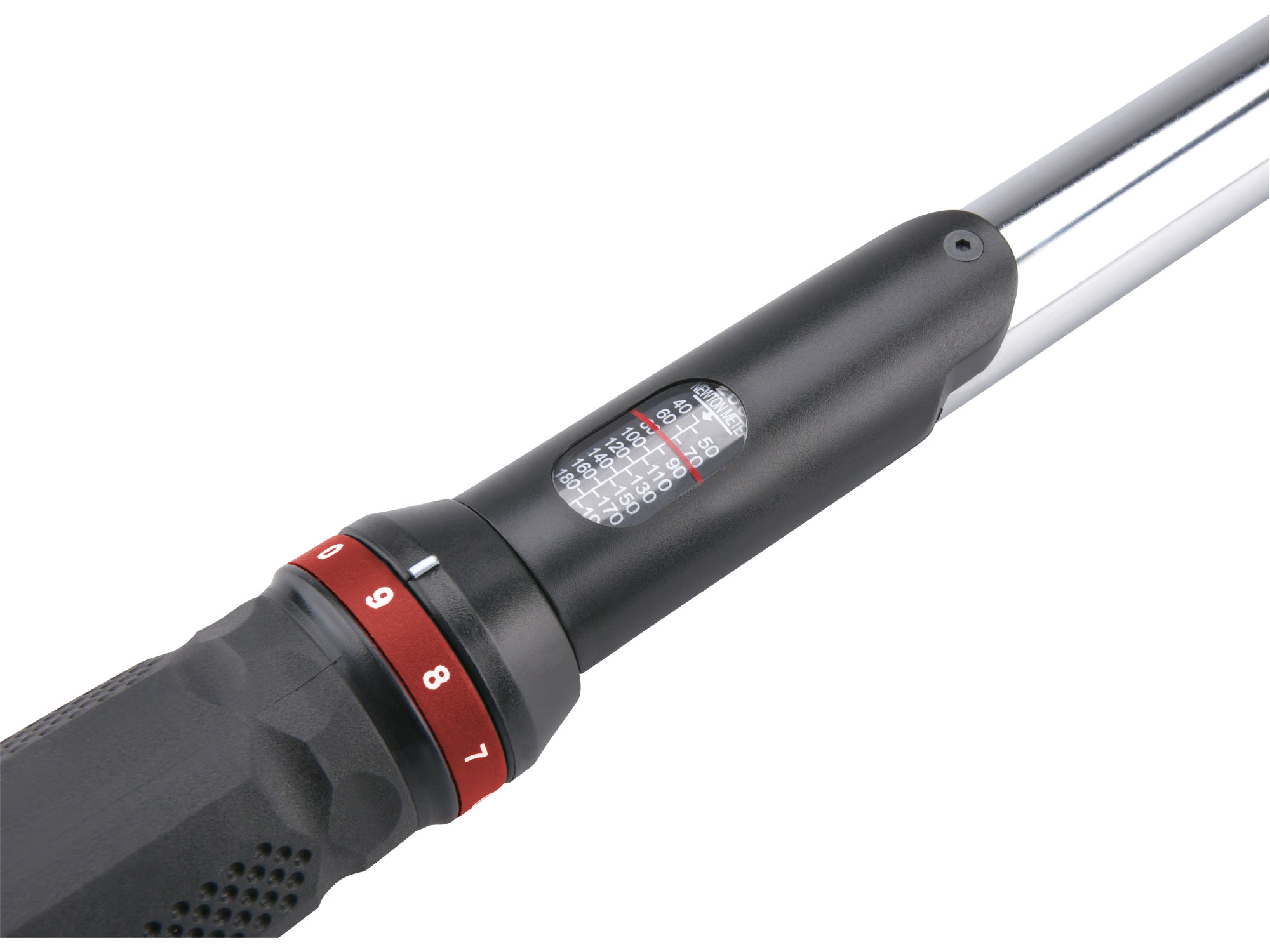 klíč momentový se stupnicí, 1/2", 40-200Nm, 72 zubů, CrV