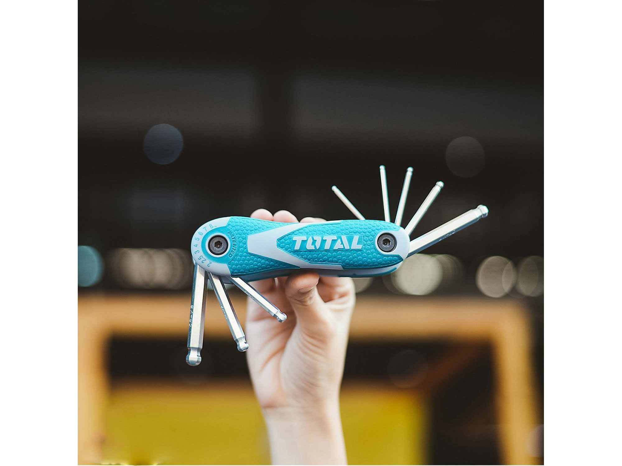 klíče IMBUS, sada 8 ks, s kuličkou, CrV