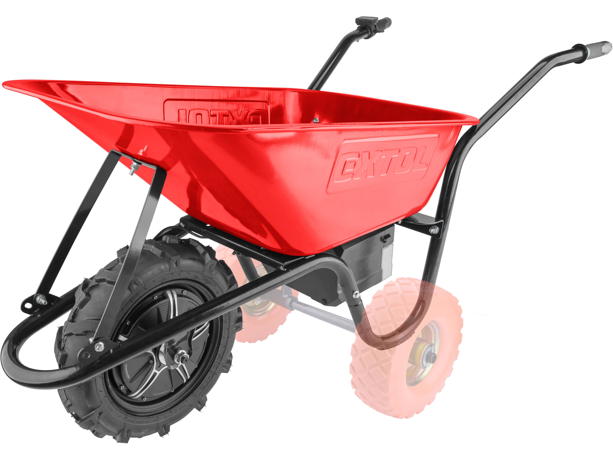 kolečko aku SHARE20V, 150kg, 80l, bez baterie a nabíječky