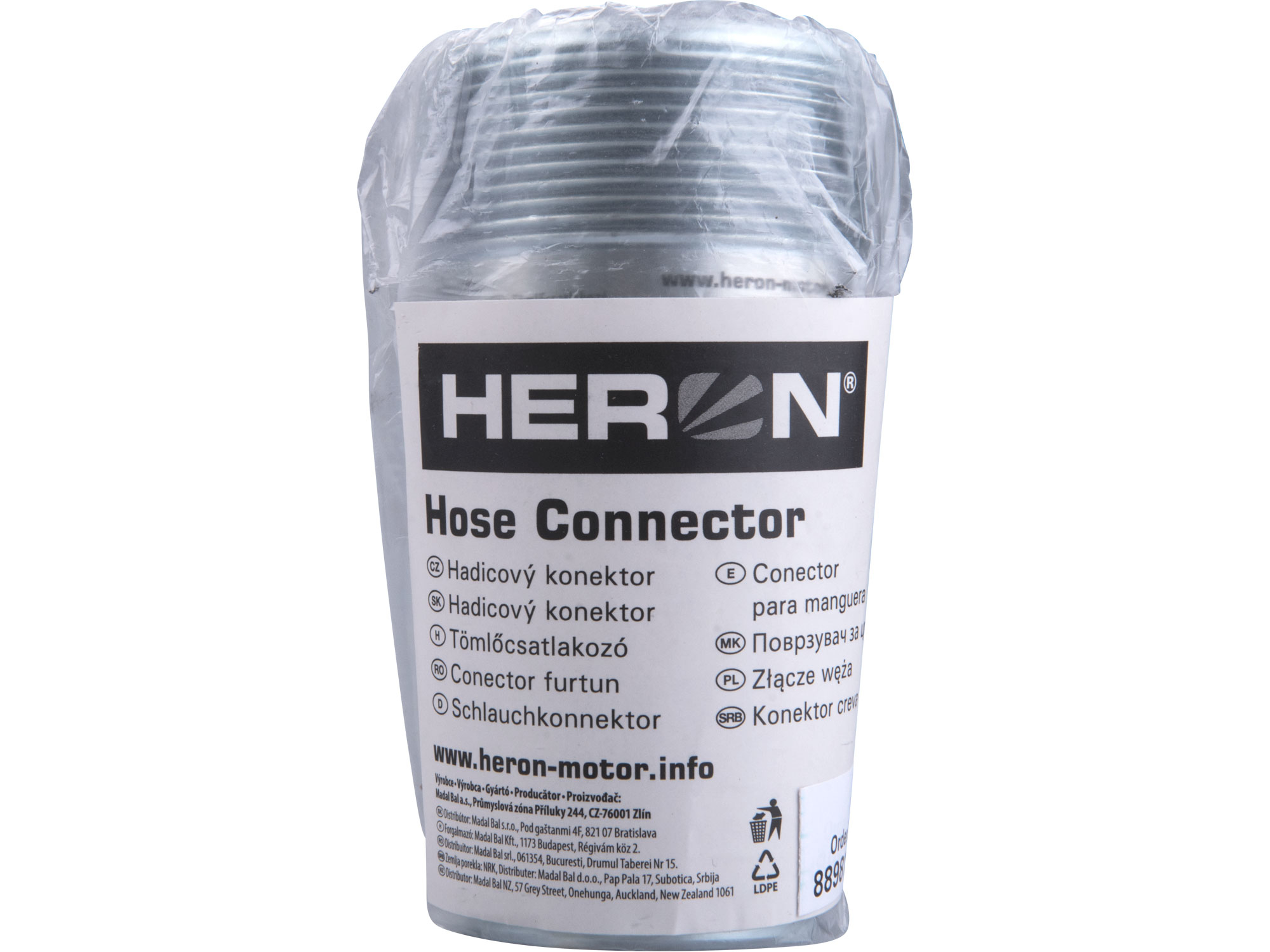 konektor pro hadici, 2", G 2", pozinkovaná ocel