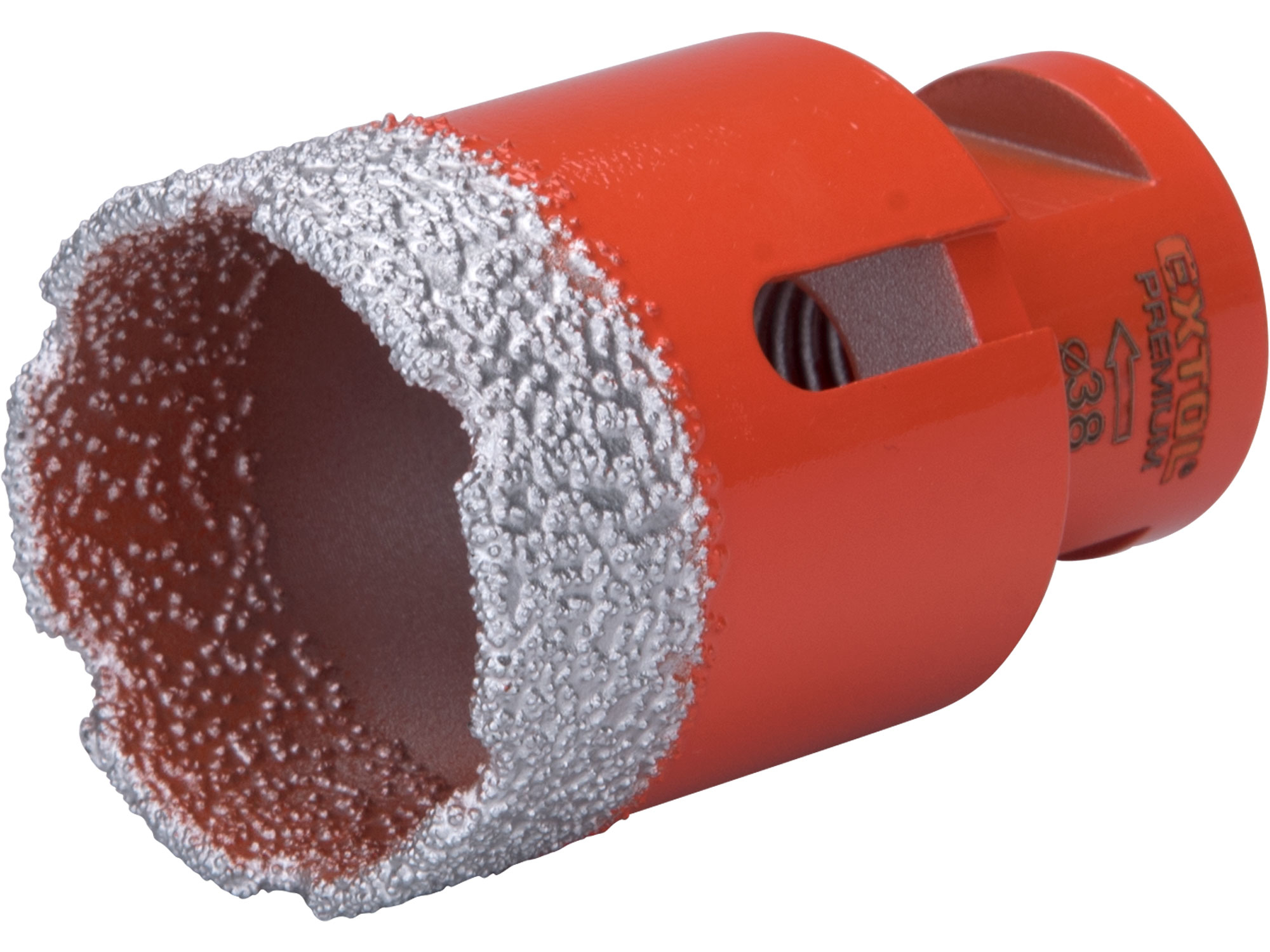 korunka vykružovací diamantová, O 38mm, závit M14