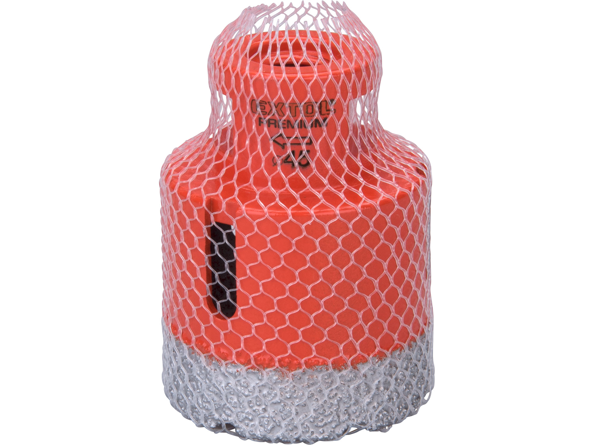 korunka vykružovací diamantová, O 45mm, závit M14