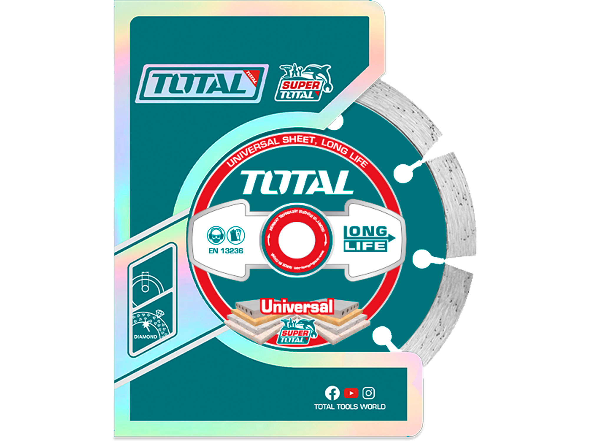 Kotouč diamantový řezný, segmenový, suché i mokré řezání