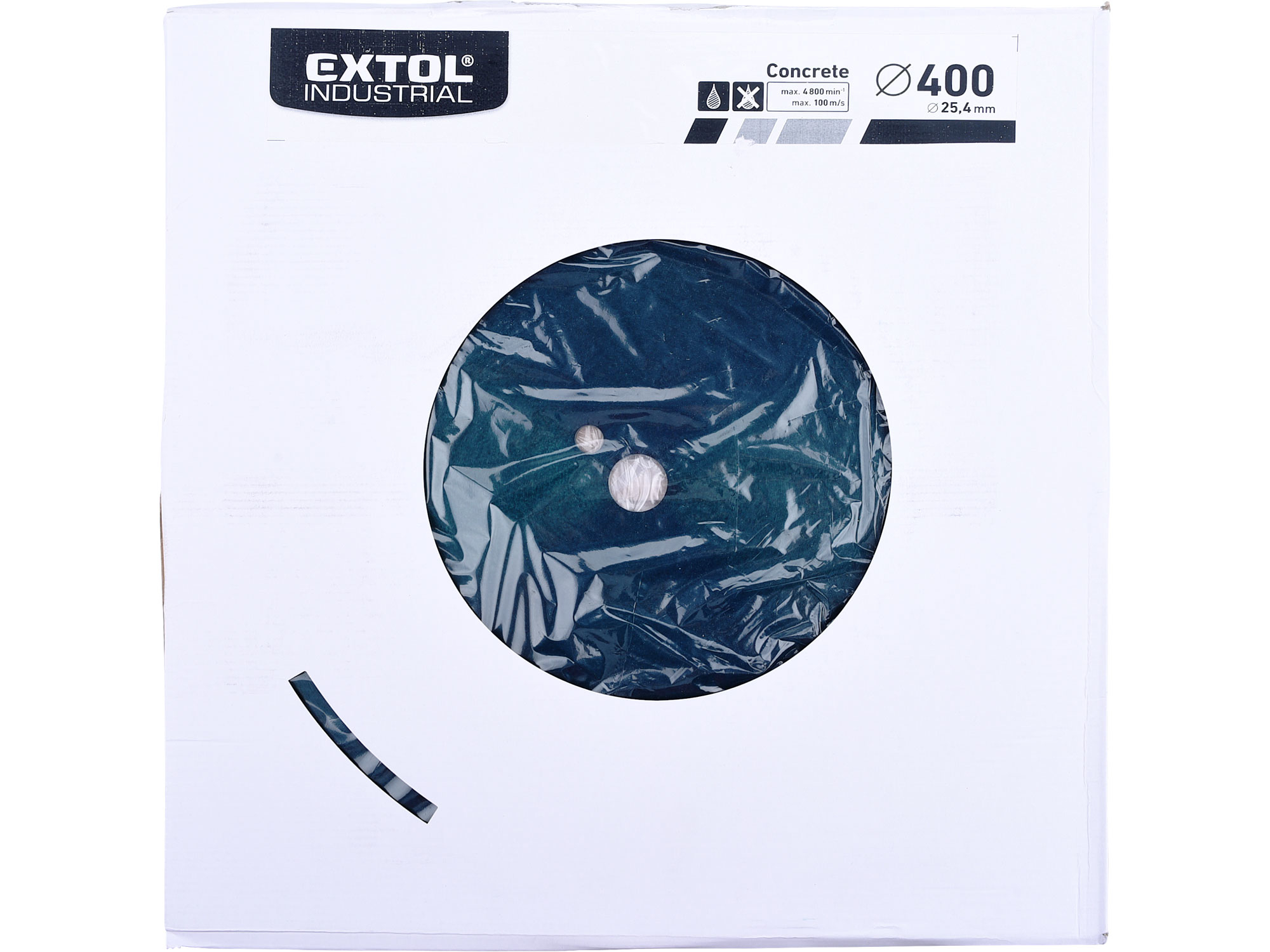 kotouč diamantový řezný segmentový na BETON, suché řezání, O 400x25,4x3,5mm