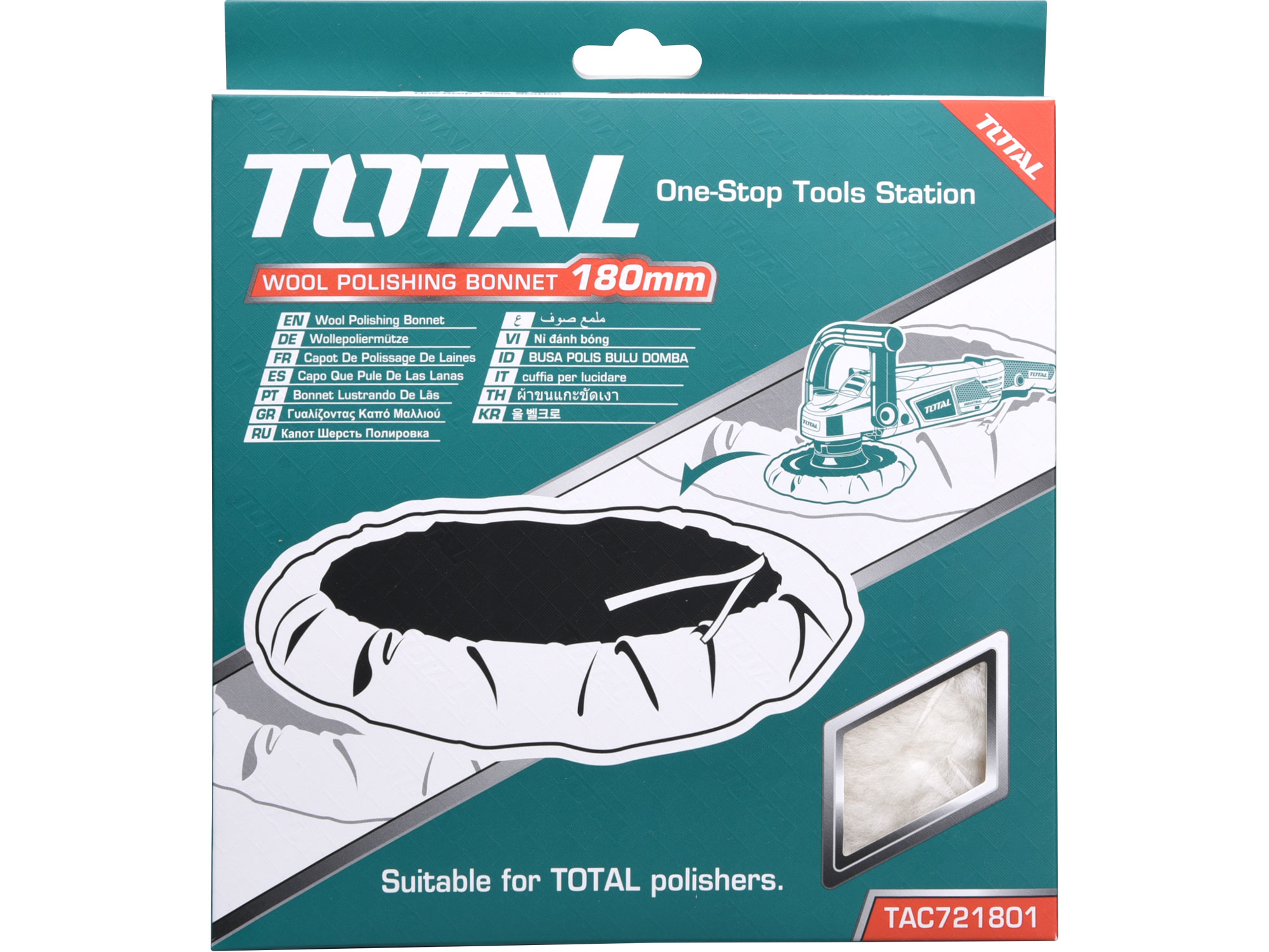 Kotouč leštící, industrial