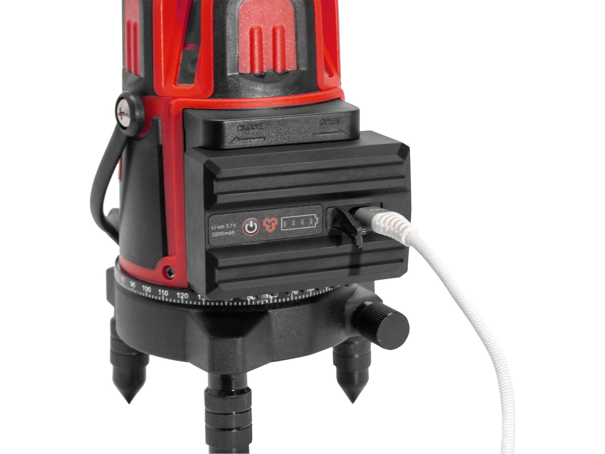 laser zelený liniový, křížový samonivelační