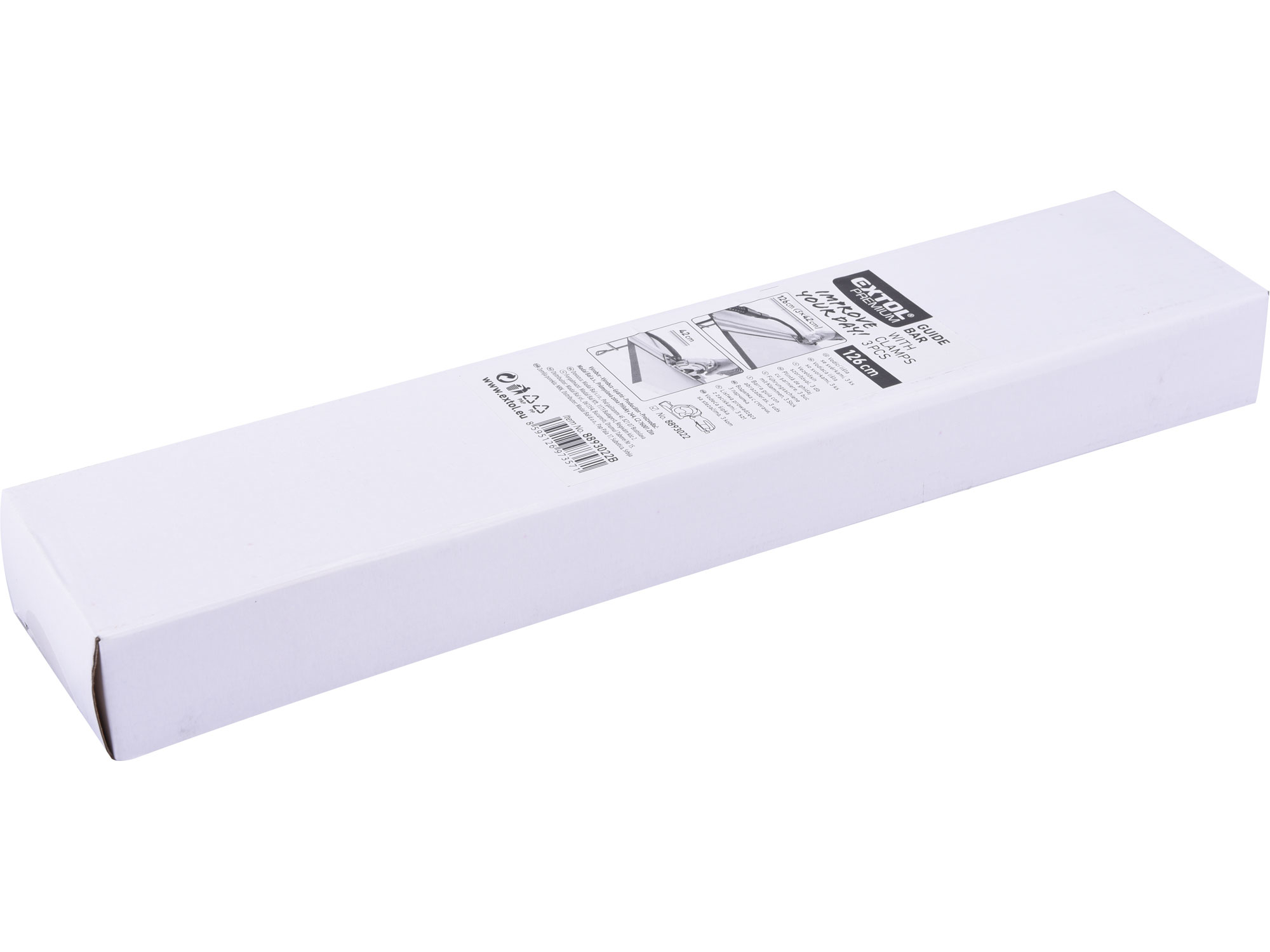 lišta vodící, 126cm (3×42cm)