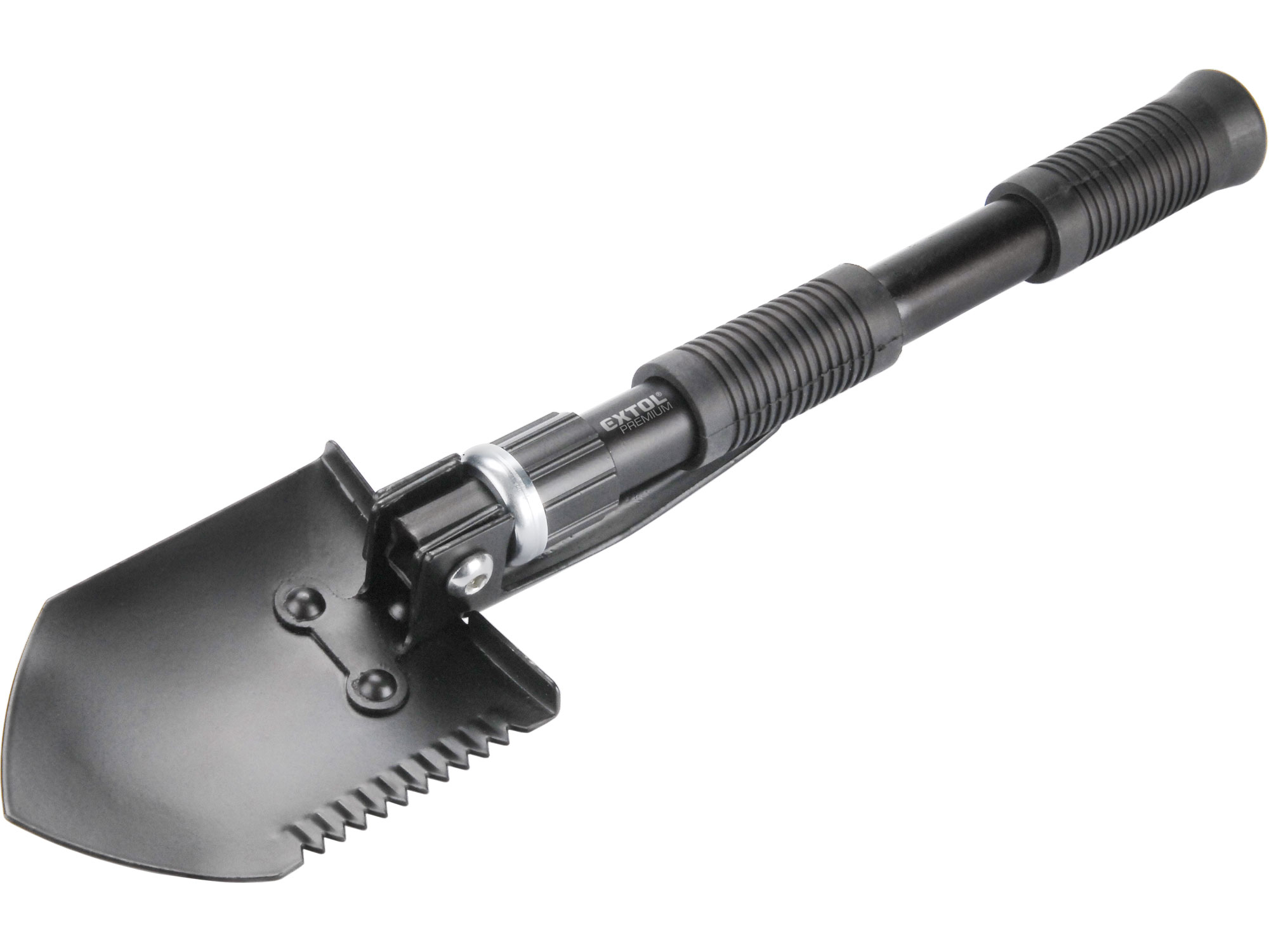 Lopatka skládací s motyčkou, délka 40cm, šířka 9,5cm EXTOL PREMIUM 8877030