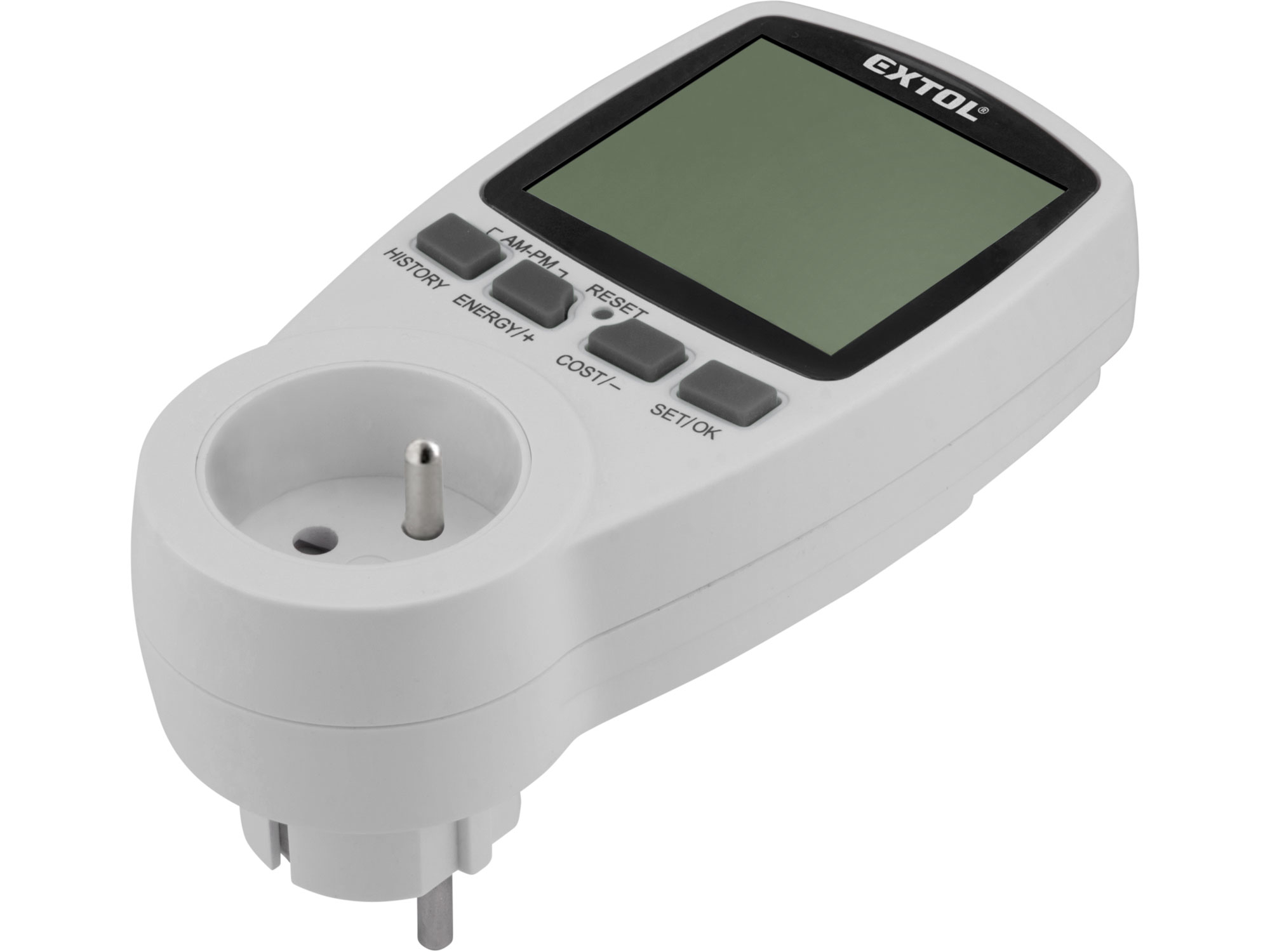 měřič spotřeby el. energie - wattmetr, kW, kWh, V, A, Hz