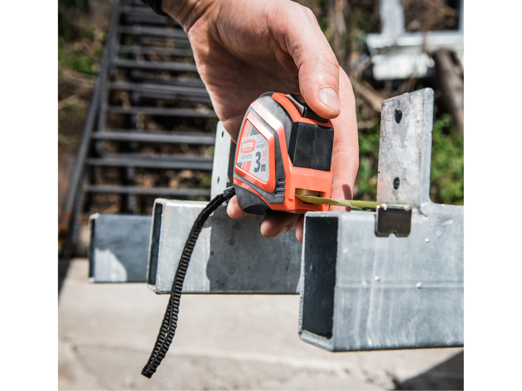 metr svinovací, 3m, š. pásku 19mm