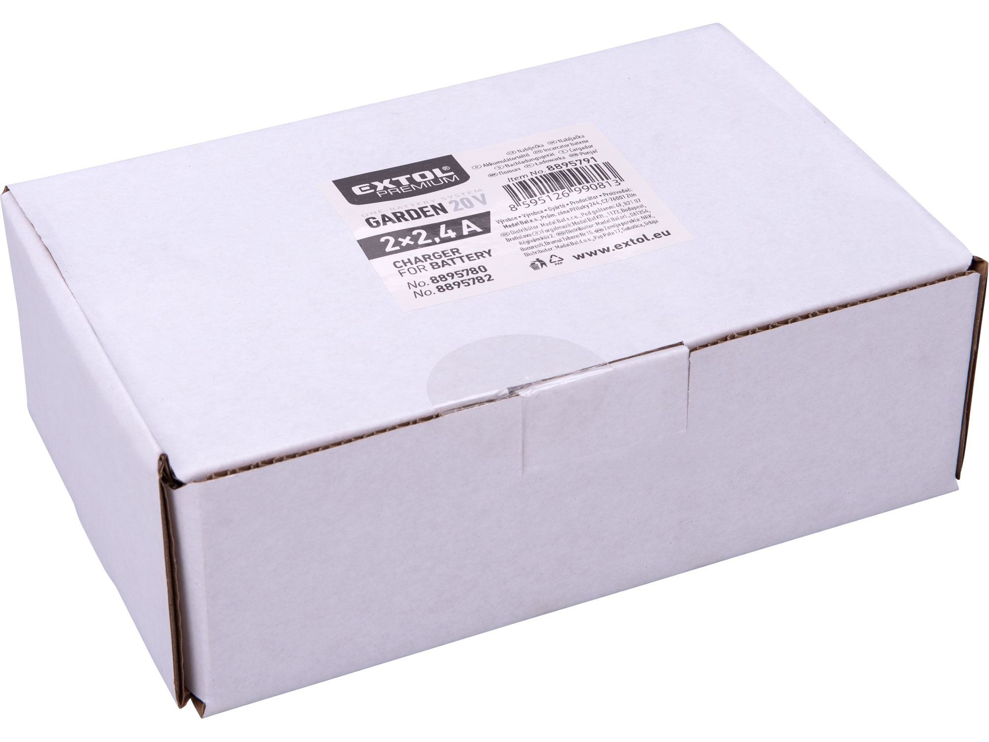 nabíječka GARDEN20V, 2x2,4A