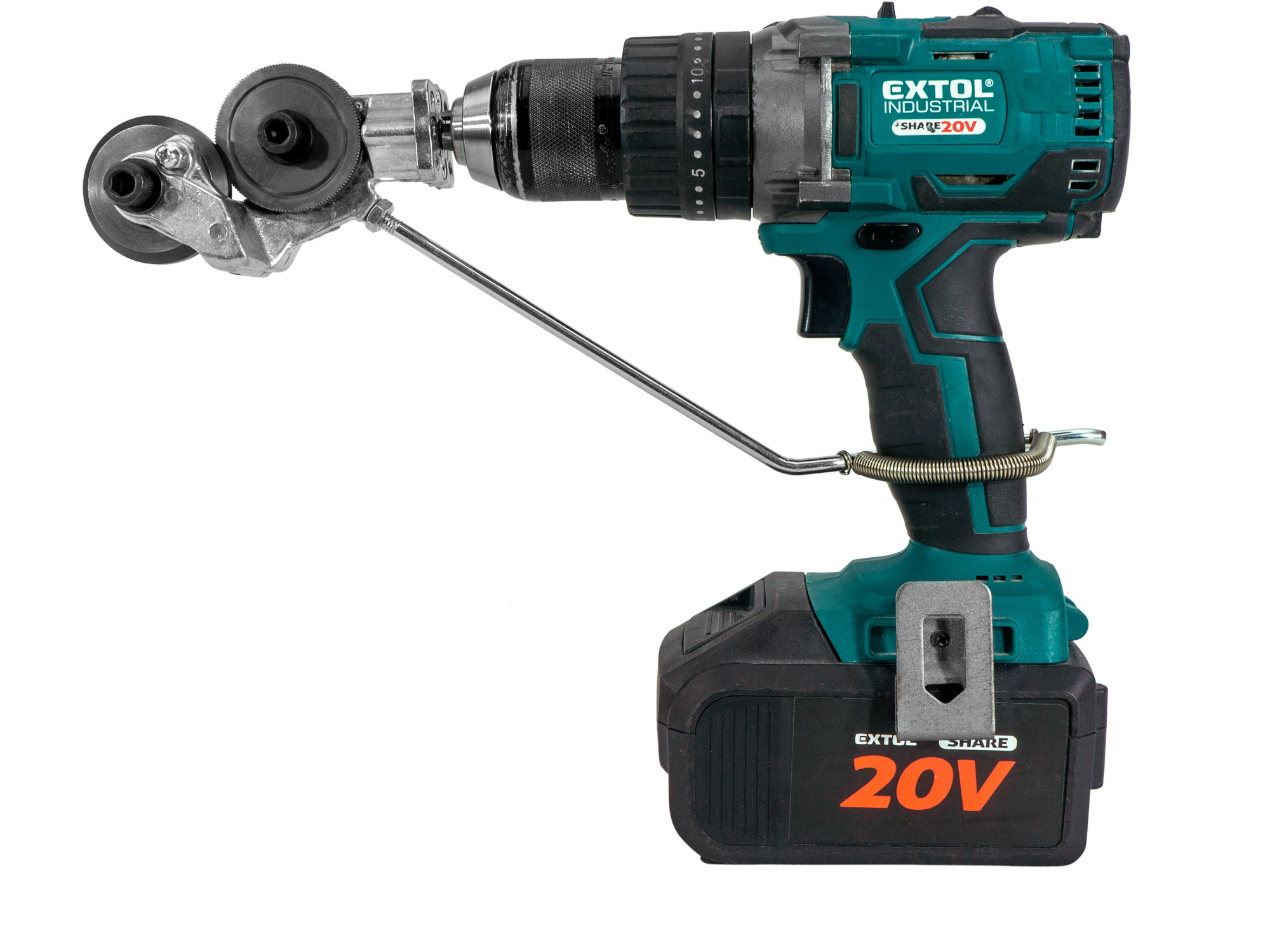 nástavec na vrtačku k řezání plechu, do tl. max.1,2mm