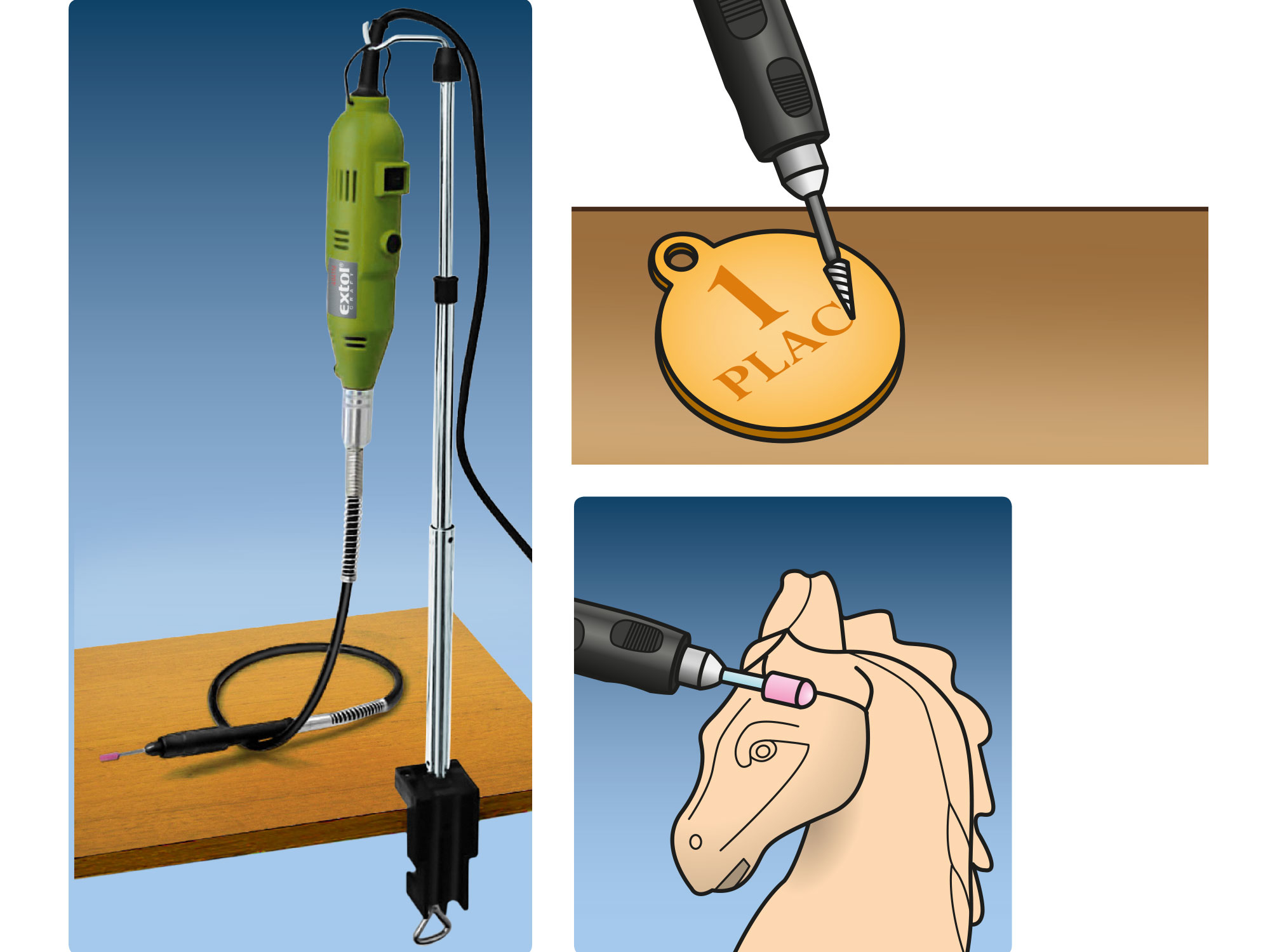 nástavec ohebný, M18x1,5mm, 107cm