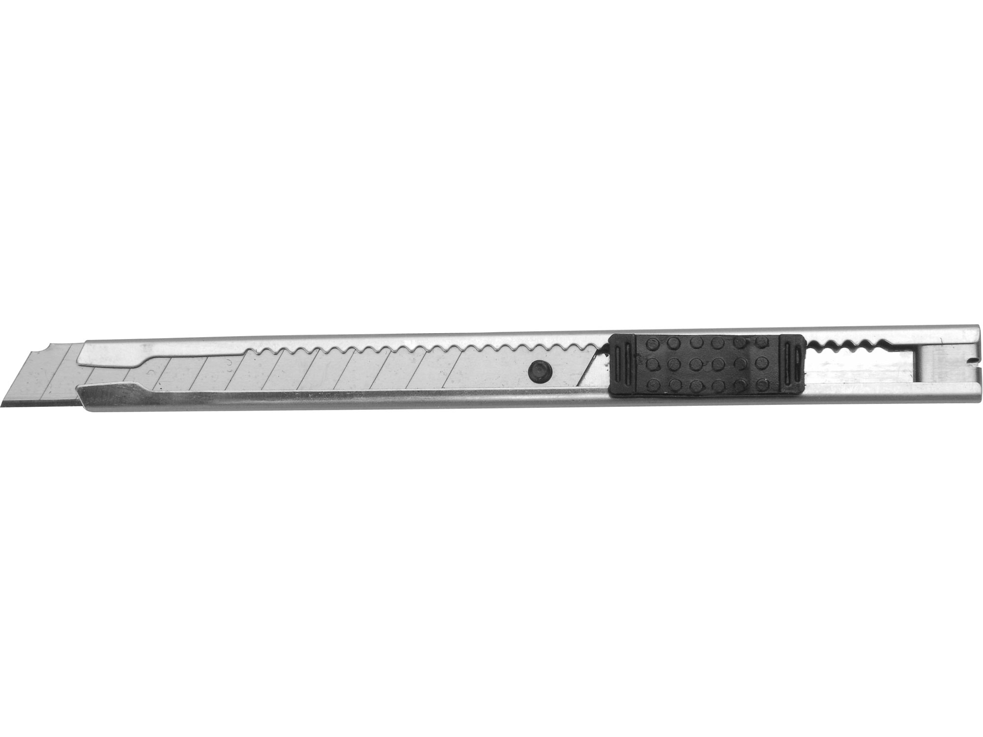 nůž ulamovací celokovový nerez,18mm
