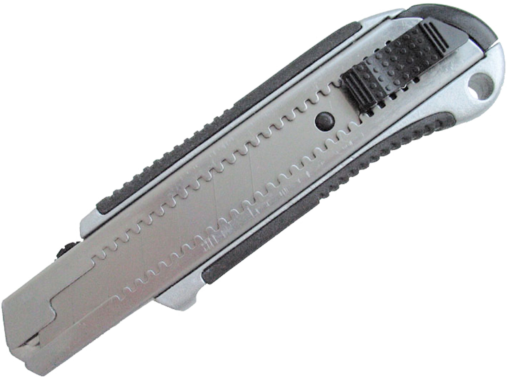 nůž ulamovací kovový s kovovou výztuhou, 25mm, Auto-lock, EXTOL PREMIUM 80052