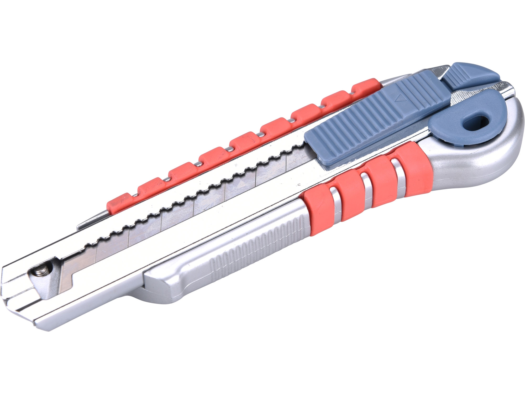 nůž ulamovací s kovovou výstuhou a zásobníkem, 18mm Auto-lock, EXTOL 8855015