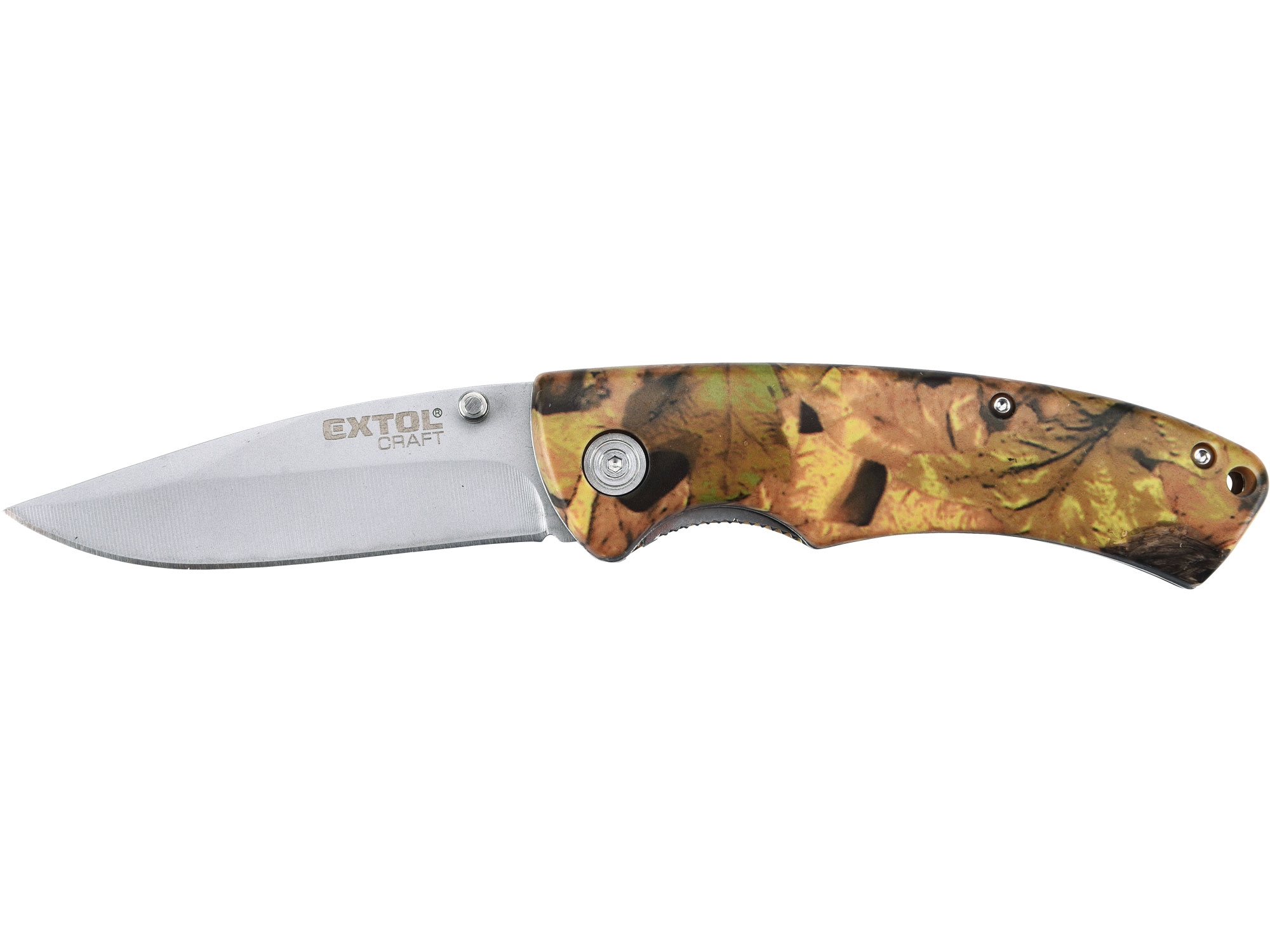 nůž zavírací, nerez, 195/115mm, EXTOL CRAFT 91360