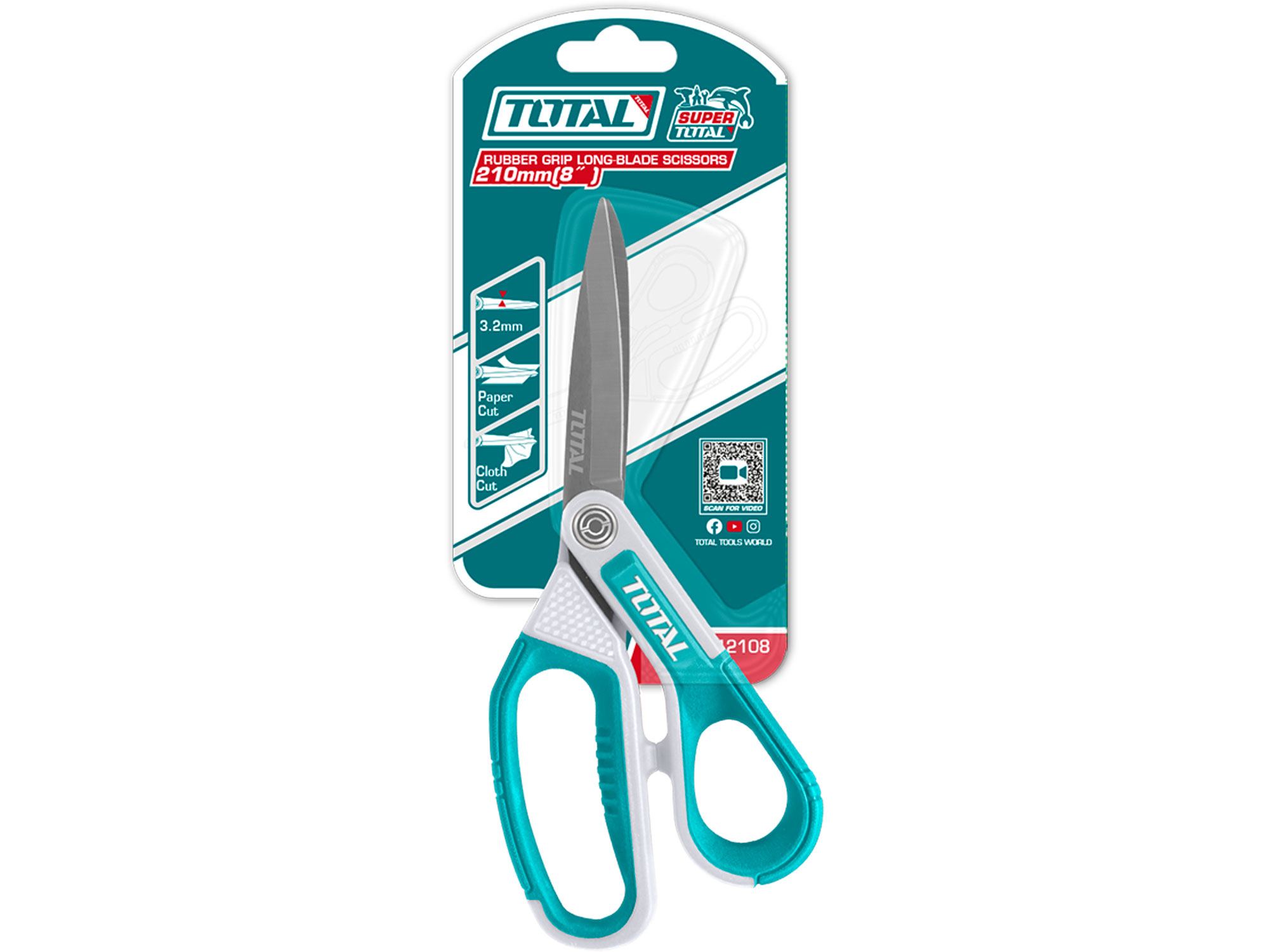 Nůžky 210mm, industrial