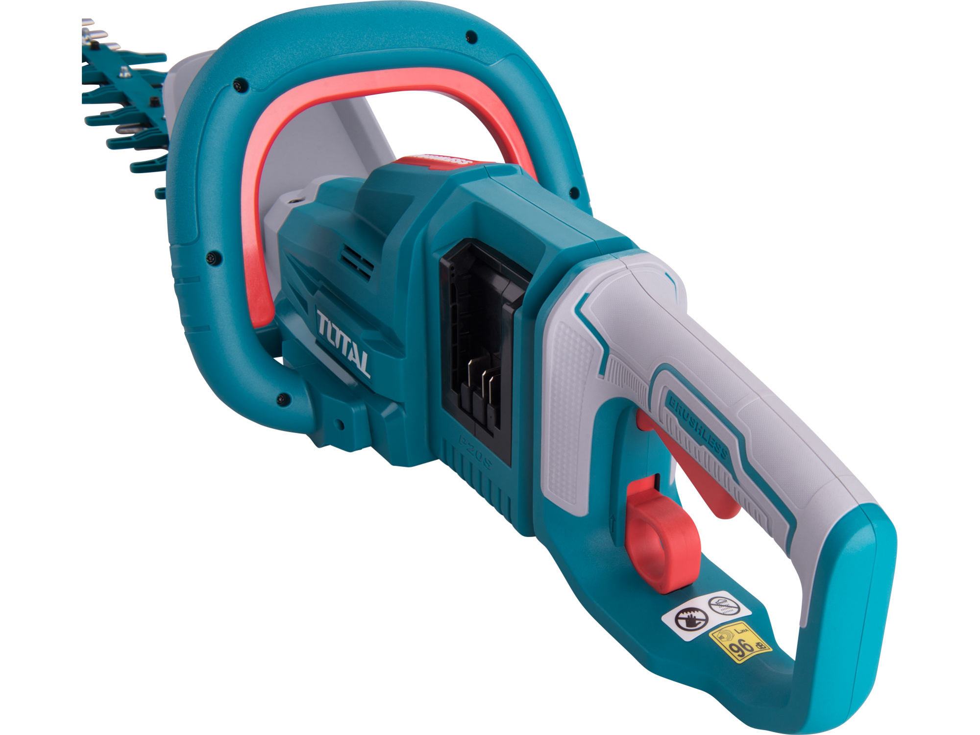 Nůžky na živé ploty AKU, Brushless, 20V Li-ion, 2000mAh, industrial, bez baterie a nabíječky