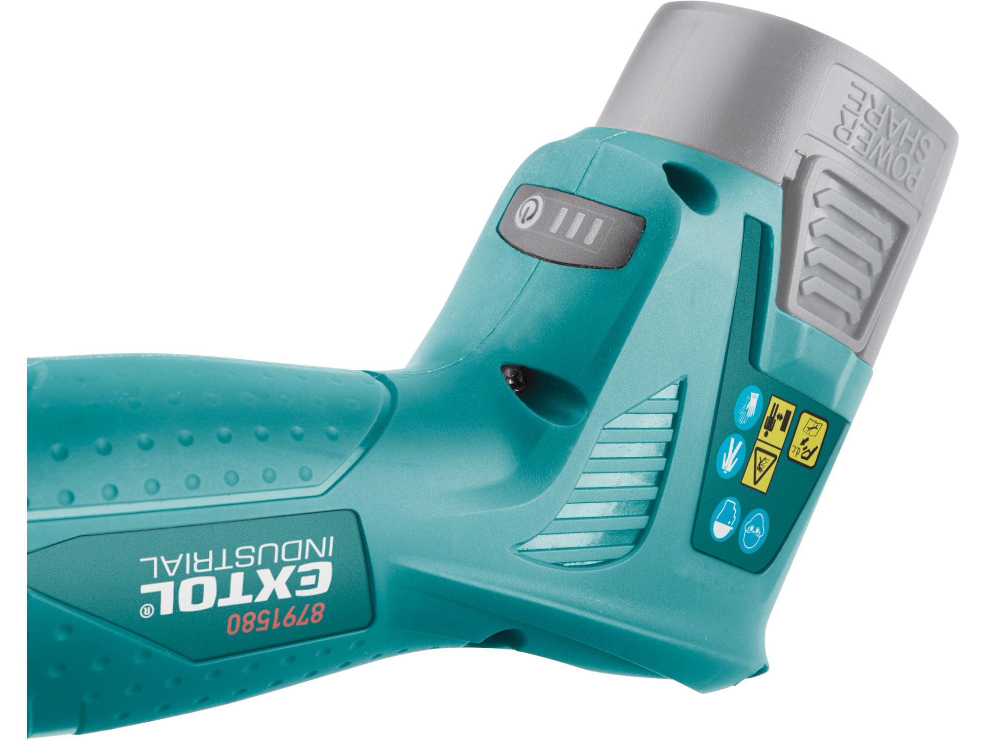 nůžky zahradnické aku, 16V Li-ion, bez baterie a nabíječky