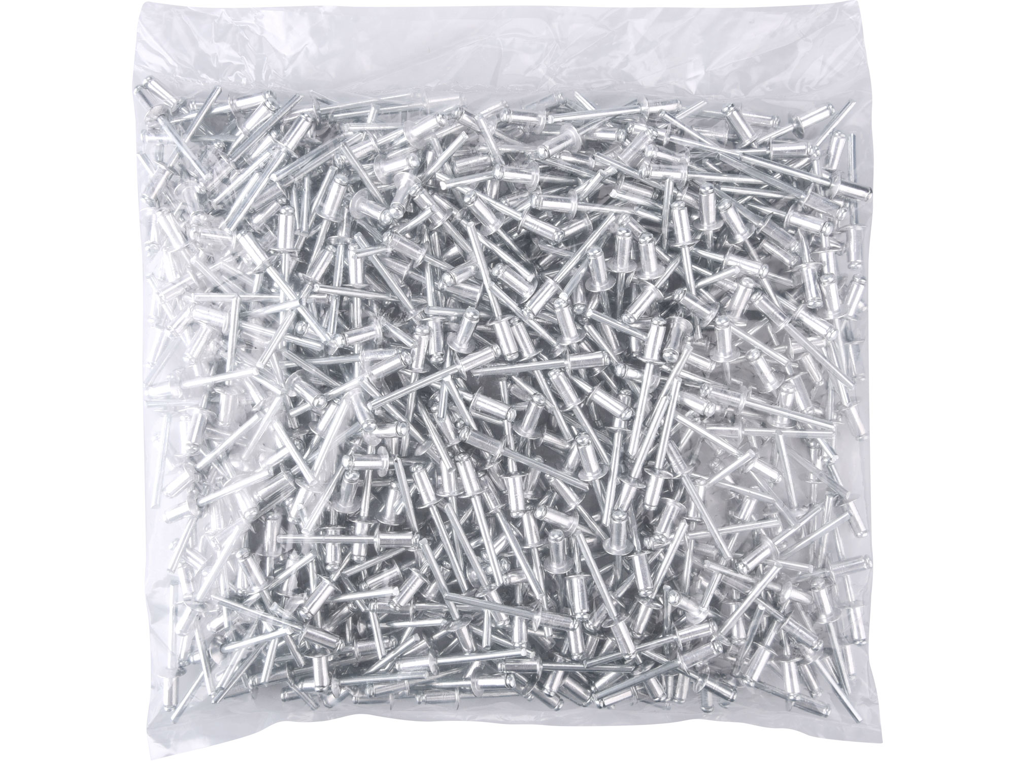 nýty trhací hliníkové sada 1000ks, O 2,4x8mm plochá hlava