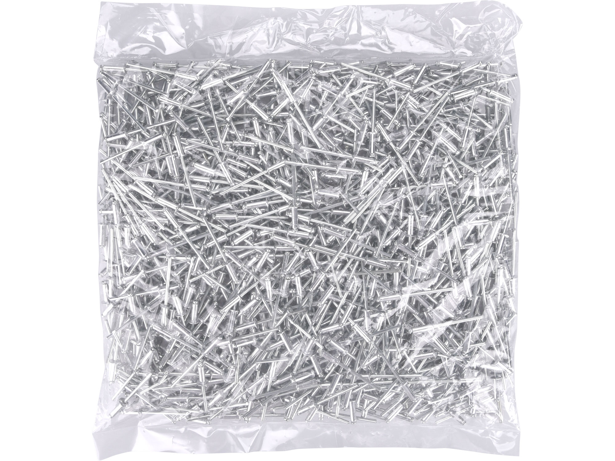 nýty trhací hliníkové sada 1000ks, O 3,2x9,6mm plochá hlava